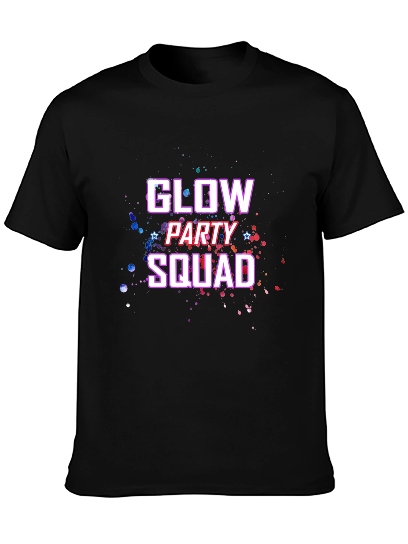 Glow Party Squad Graphic Tee