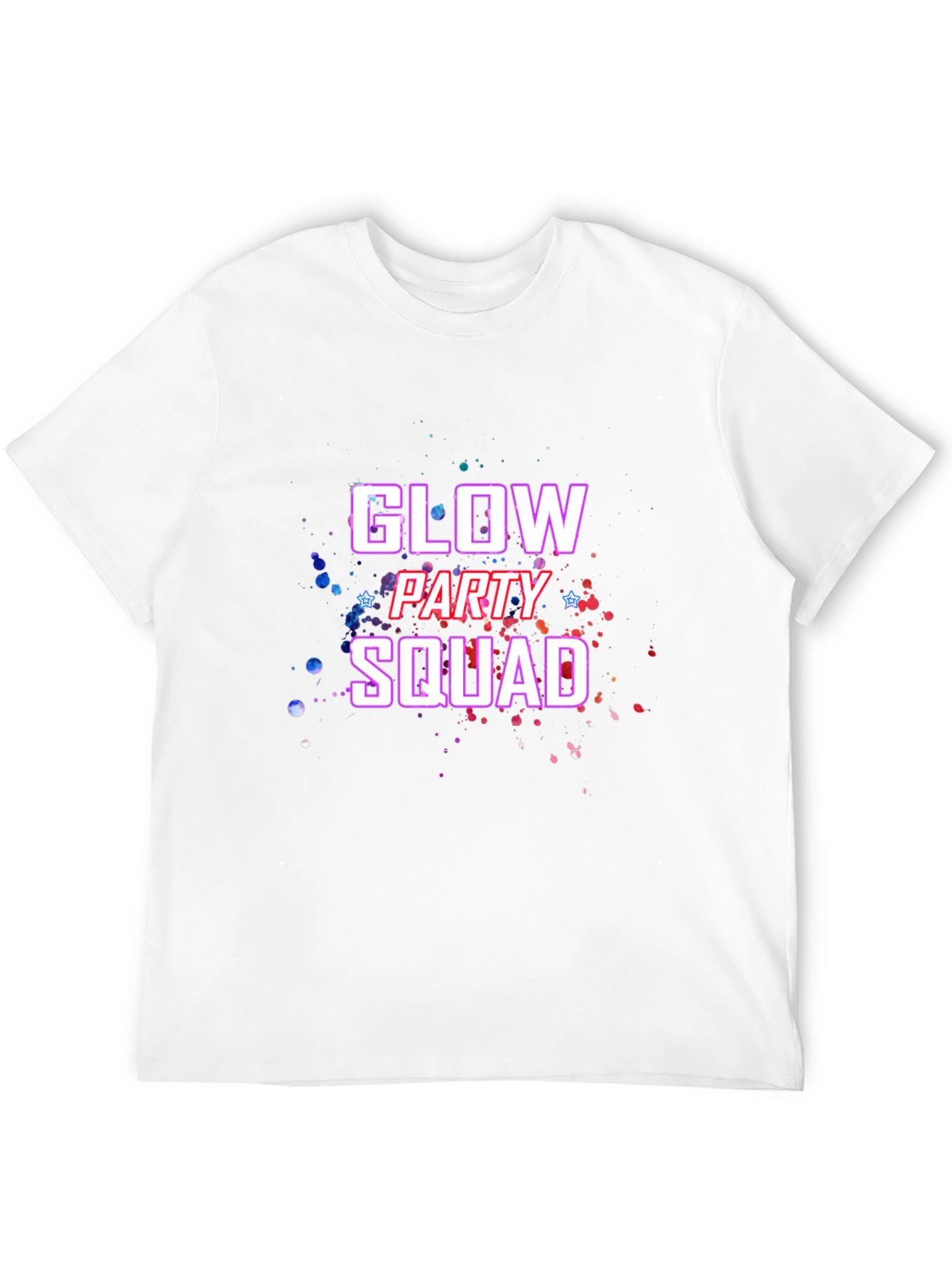 Glow Party Squad Graphic Tee