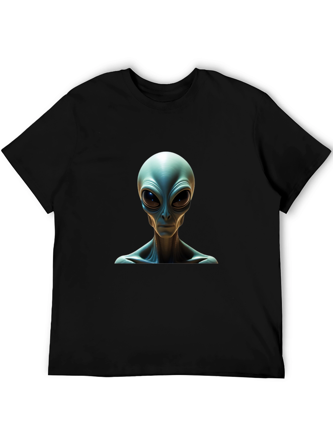 Alien Graphic Tee - Sci-Fi Novelty T-Shirt