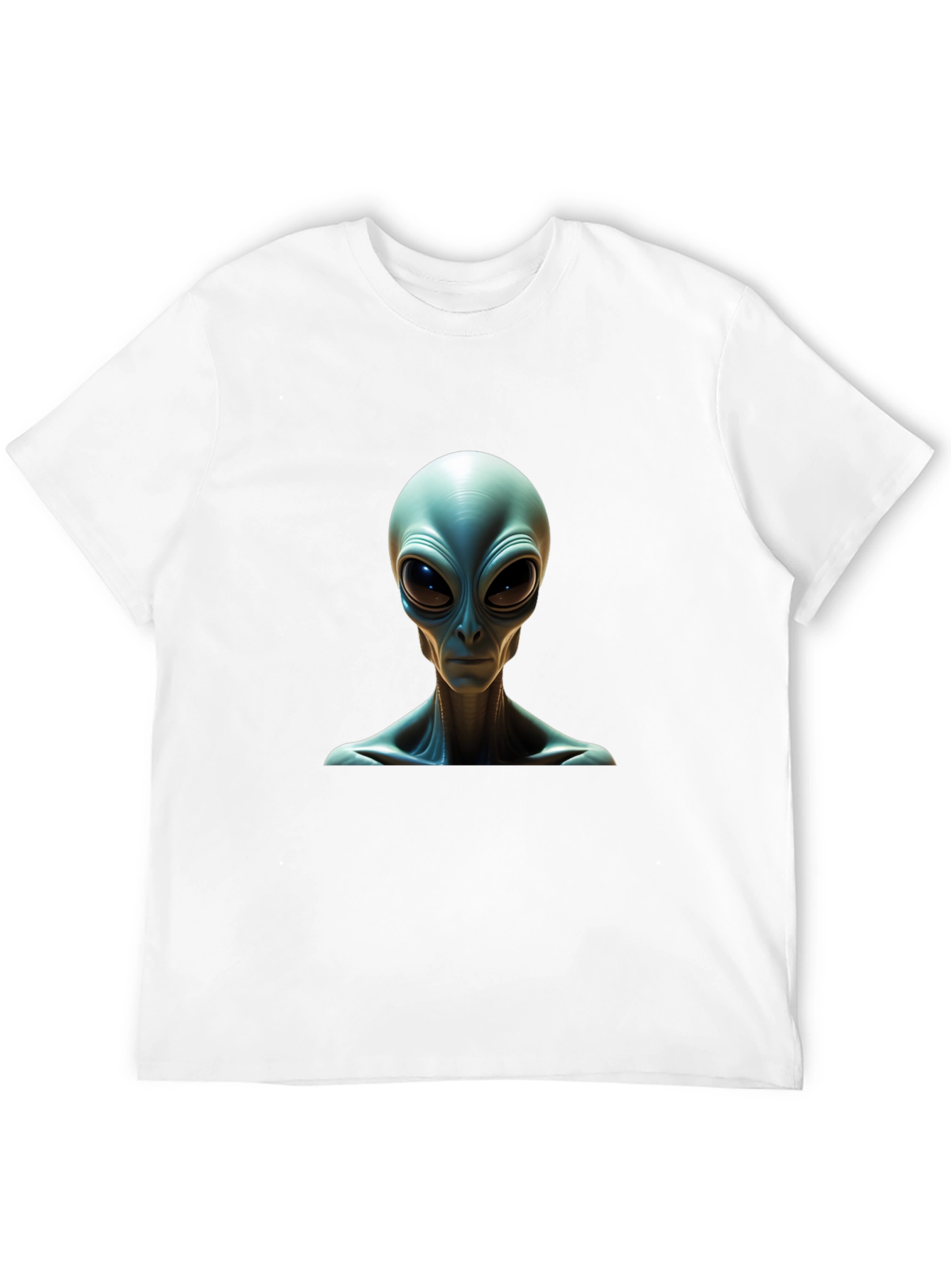 Alien Graphic Tee - Sci-Fi Novelty T-Shirt