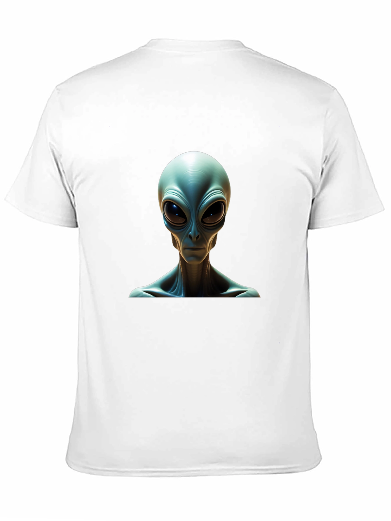 Alien Graphic Tee - Sci-Fi Novelty T-Shirt