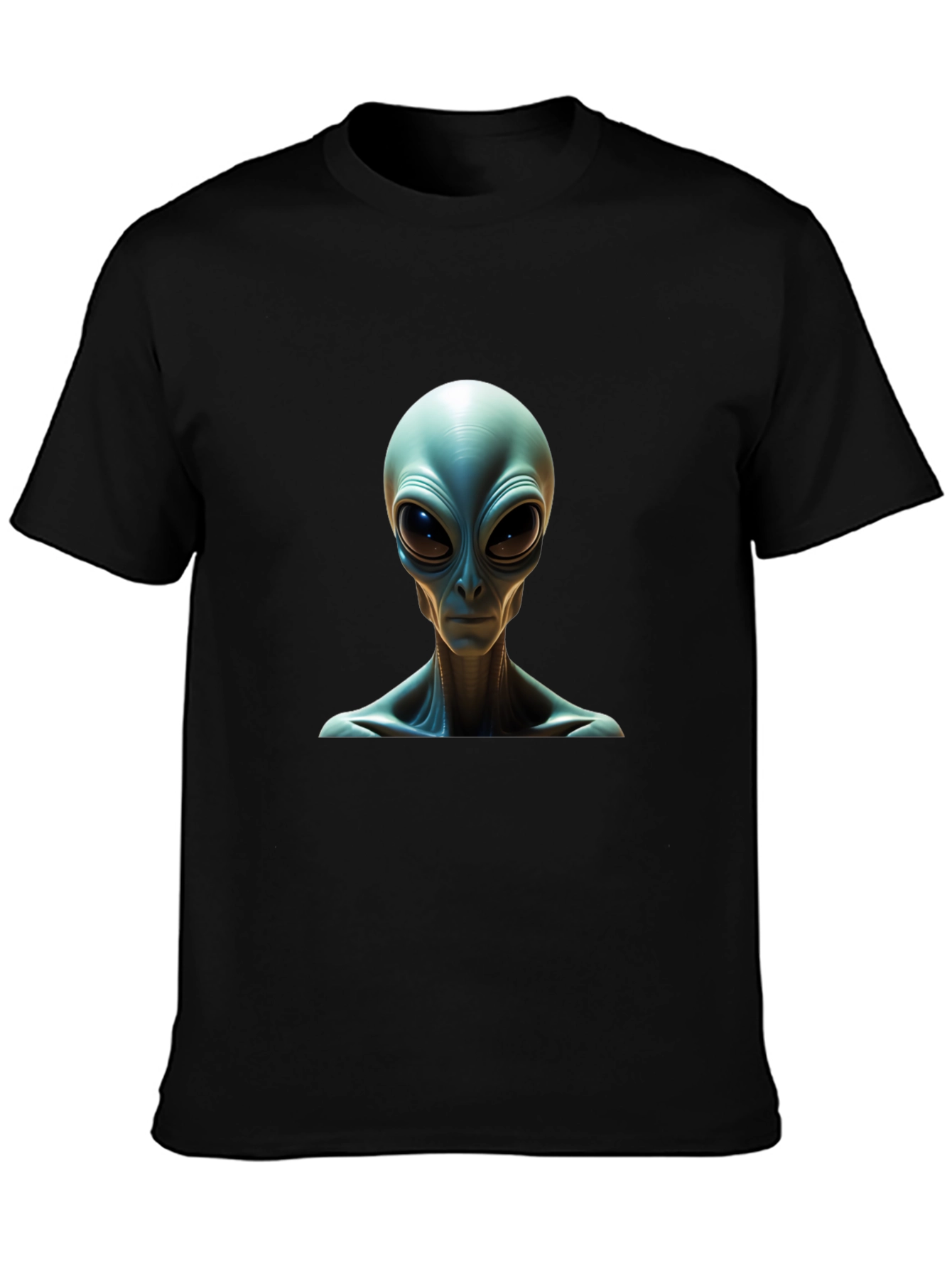 Alien Graphic Tee - Sci-Fi Novelty T-Shirt