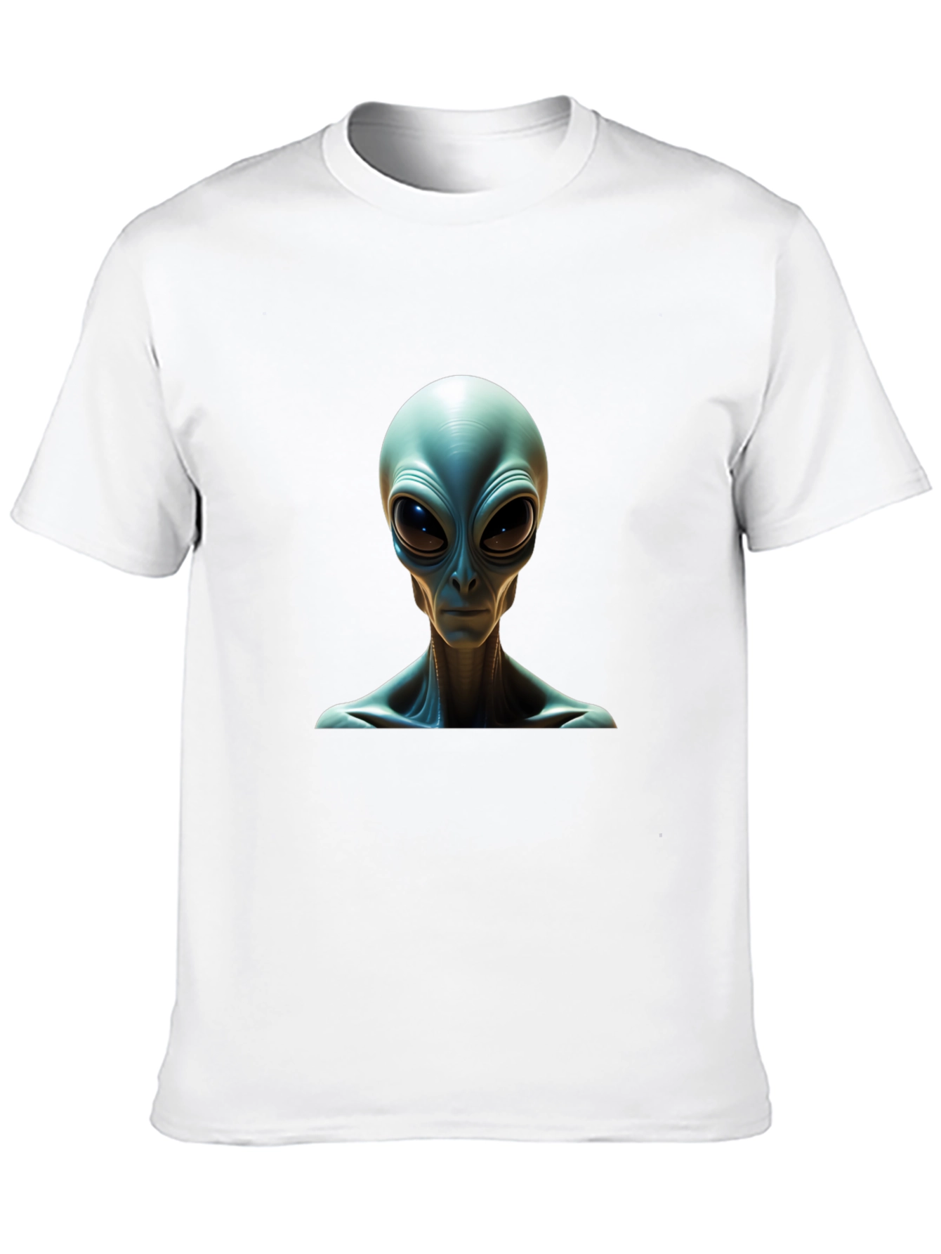Alien Graphic Tee - Sci-Fi Novelty T-Shirt