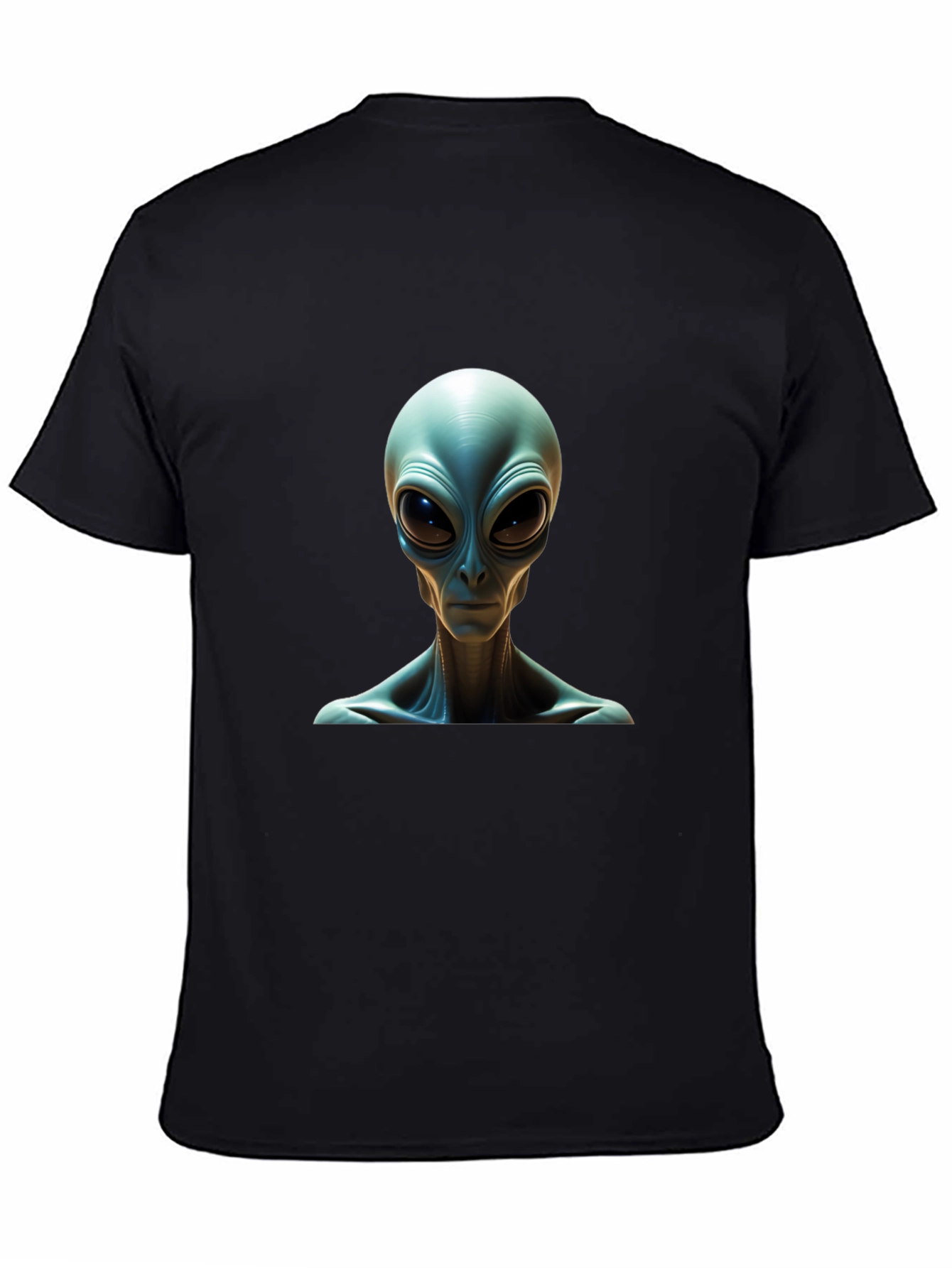 Alien Graphic Tee - Sci-Fi Novelty T-Shirt