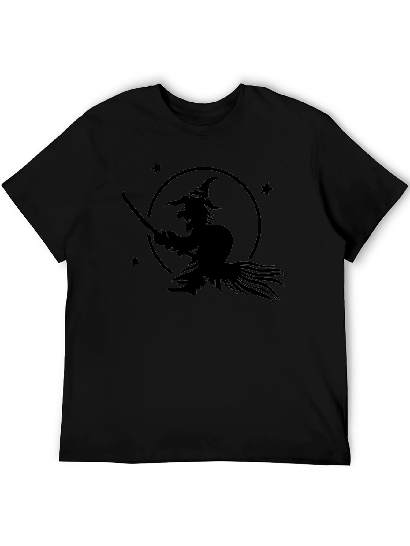 Witch Silhouette T-Shirt - Halloween Graphic Tee