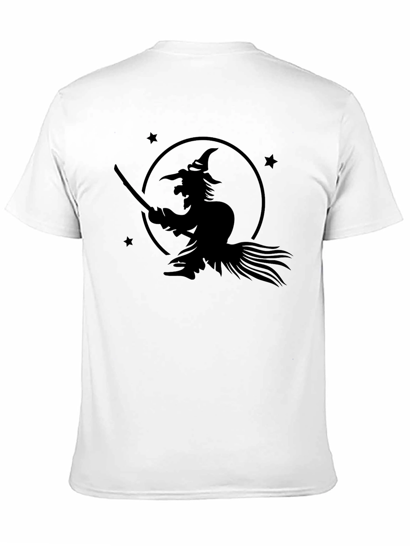 Witch Silhouette T-Shirt - Halloween Graphic Tee