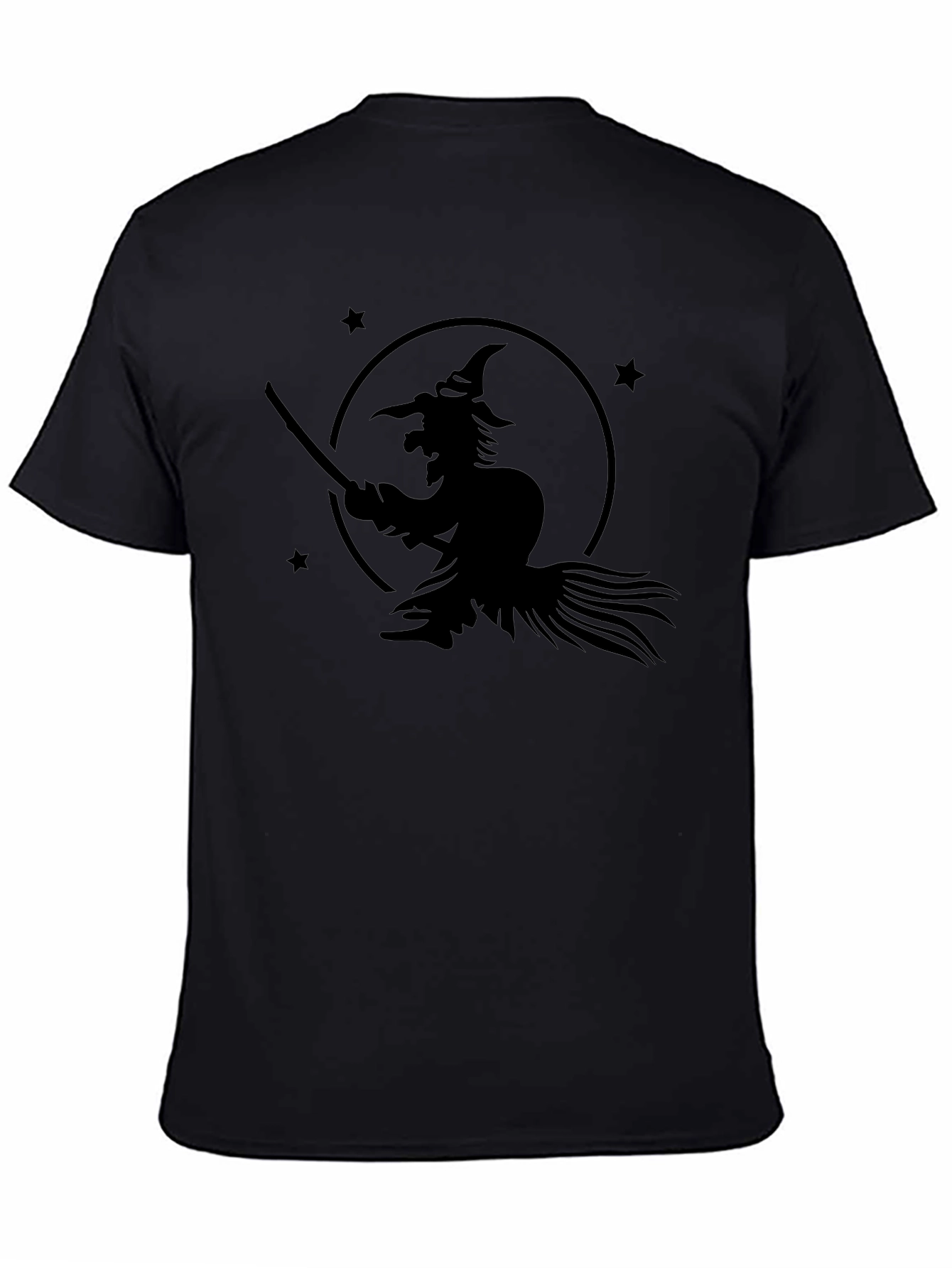 Witch Silhouette T-Shirt - Halloween Graphic Tee