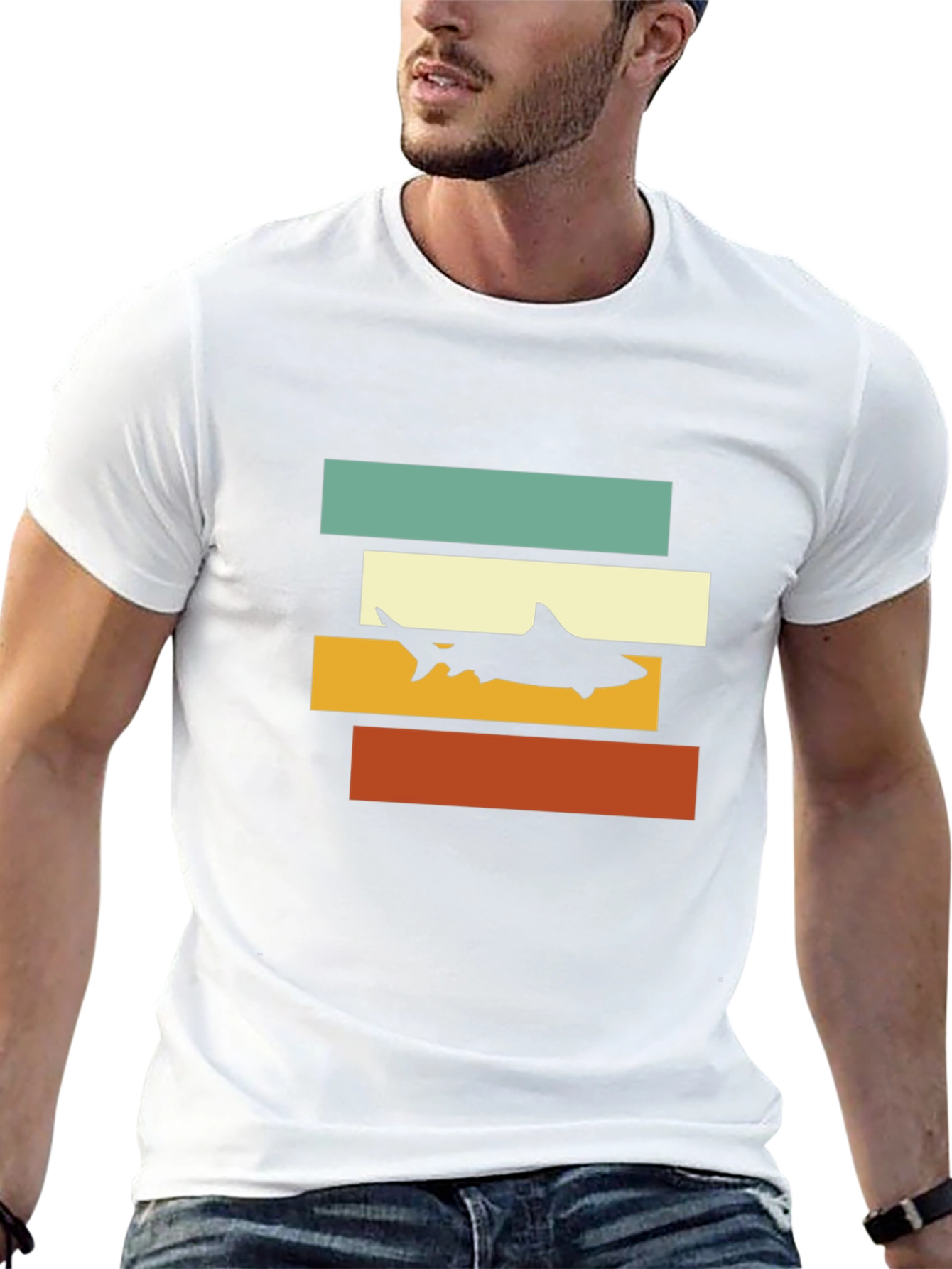 Retro Shark Tee