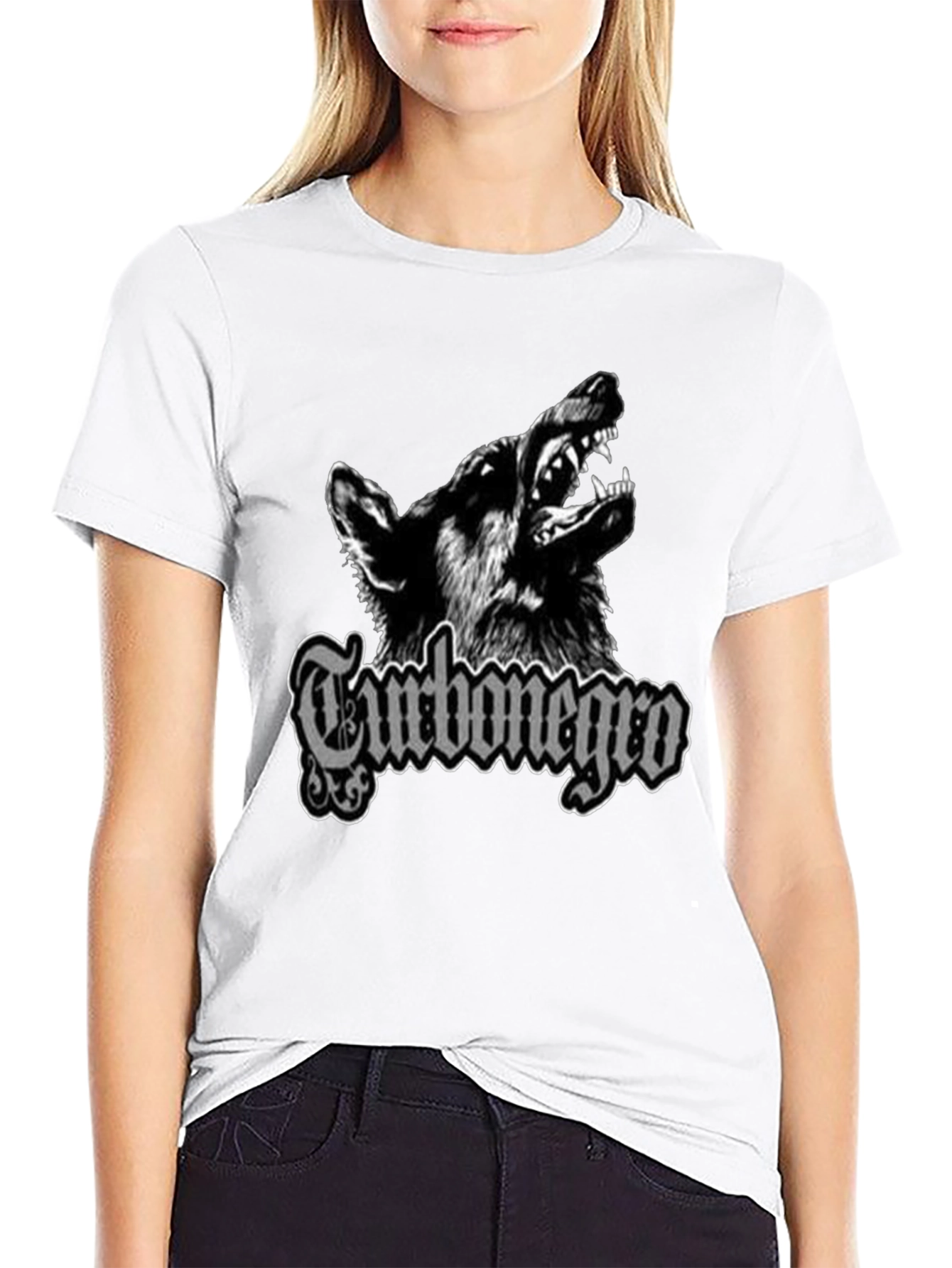 Turbonegro Wolf Graphic T-Shirt - Black