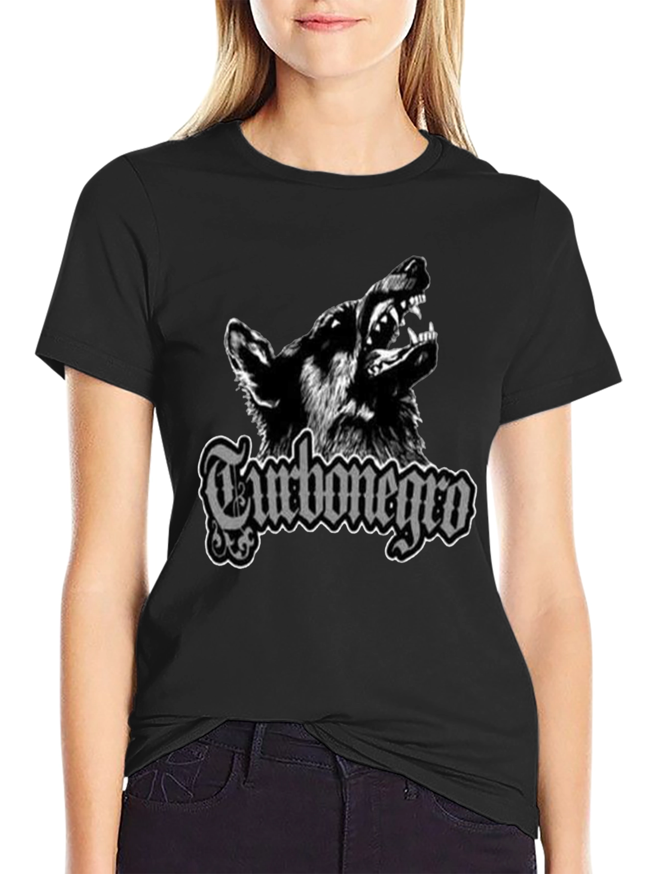 Turbonegro Wolf Graphic T-Shirt - Black