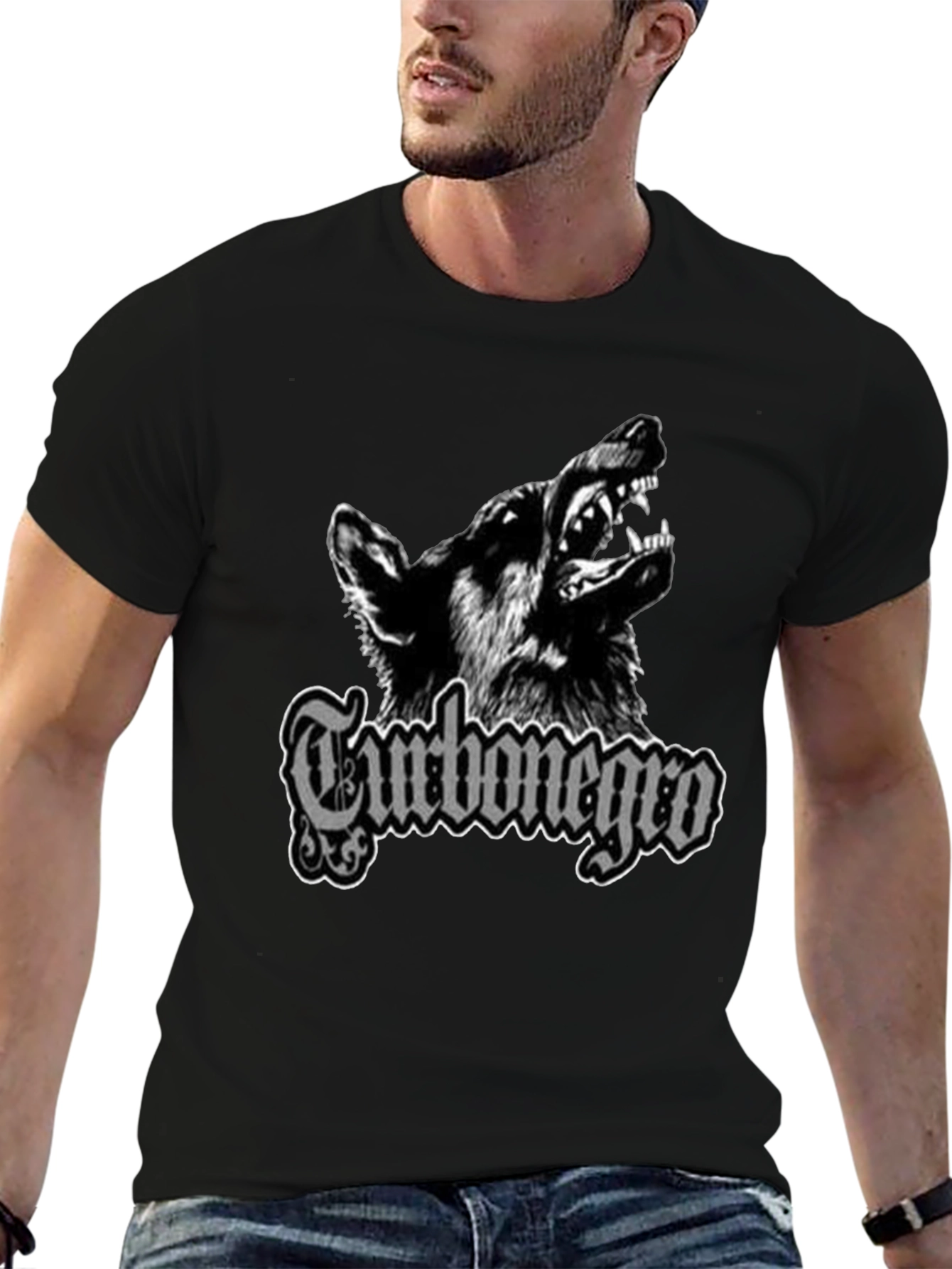 Turbonegro Wolf Graphic T-Shirt - Black