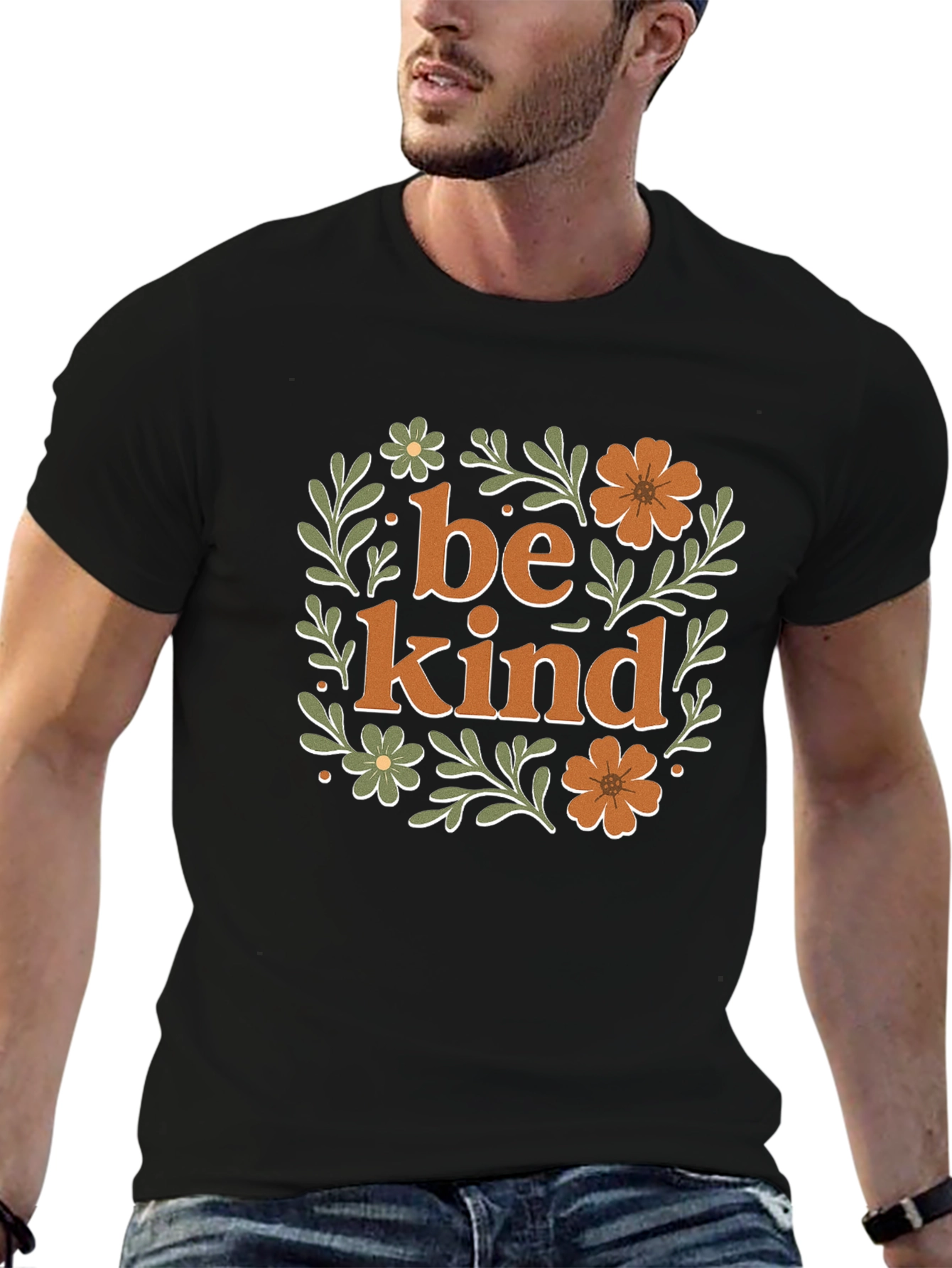 Be Kind Graphic Tee - Black Unisex T-Shirt