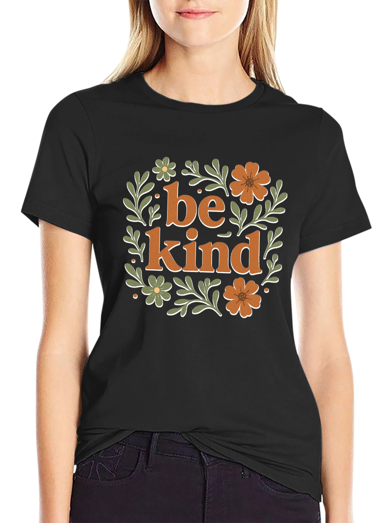 Be Kind Graphic Tee - Black Unisex T-Shirt