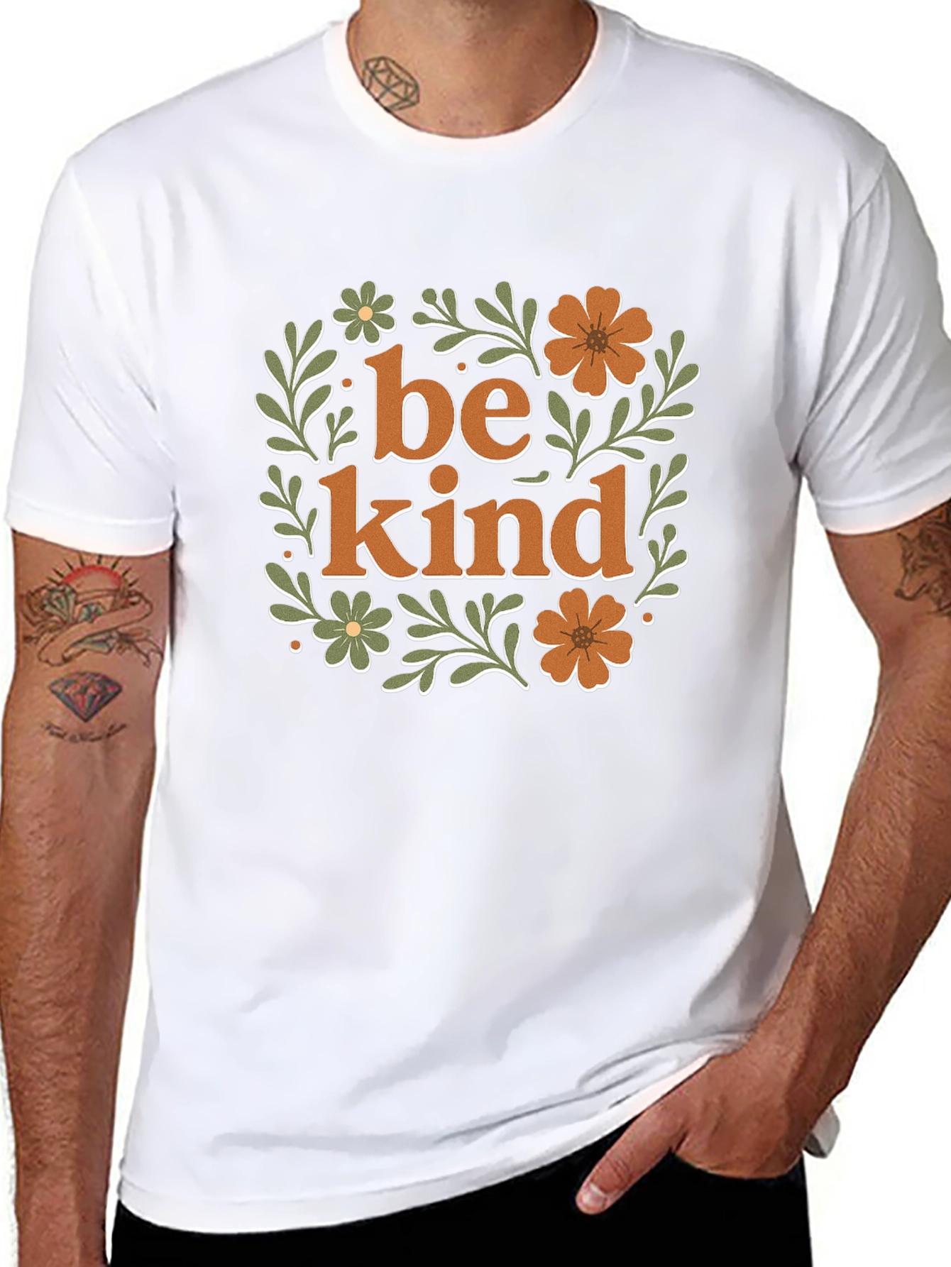 Be Kind Graphic Tee - Black Unisex T-Shirt