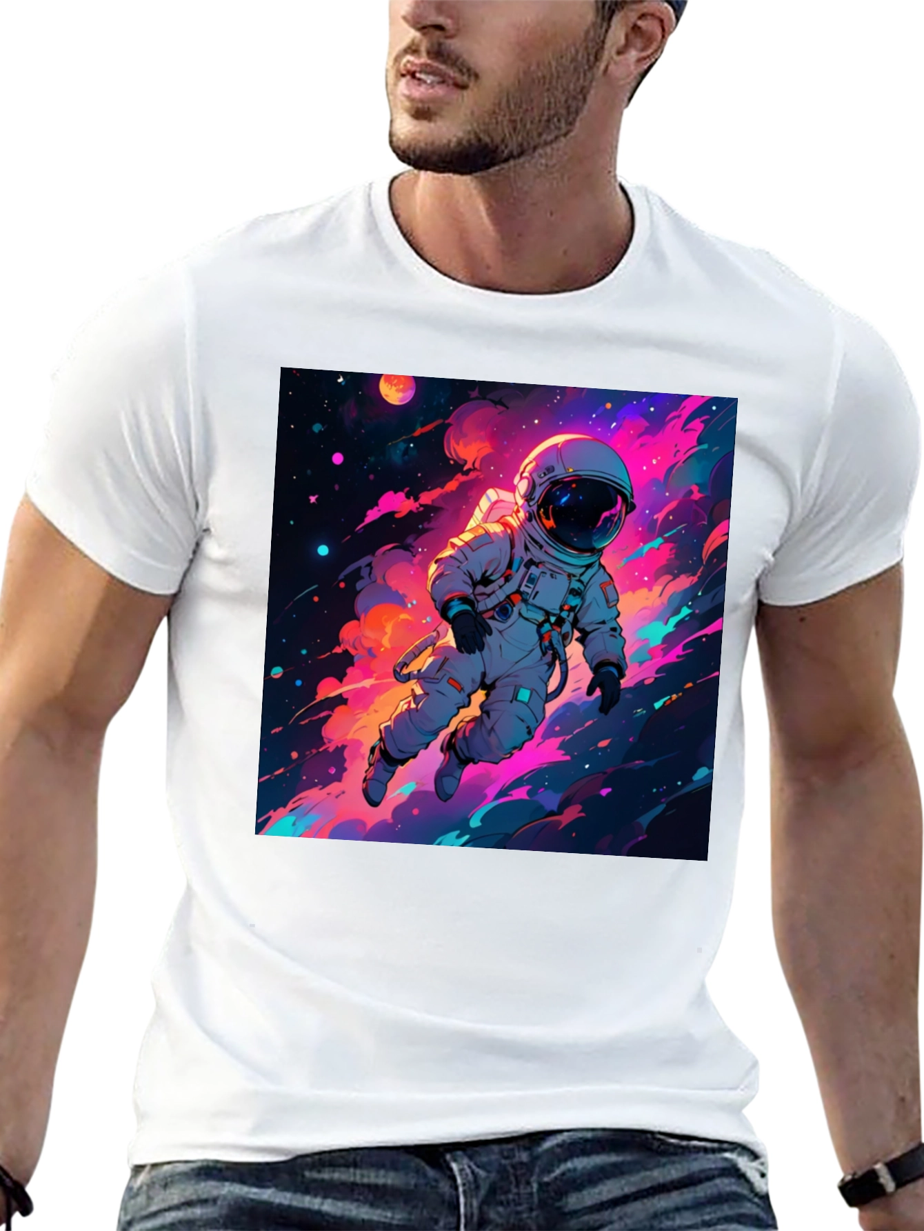 Astronaut Space T-Shirt