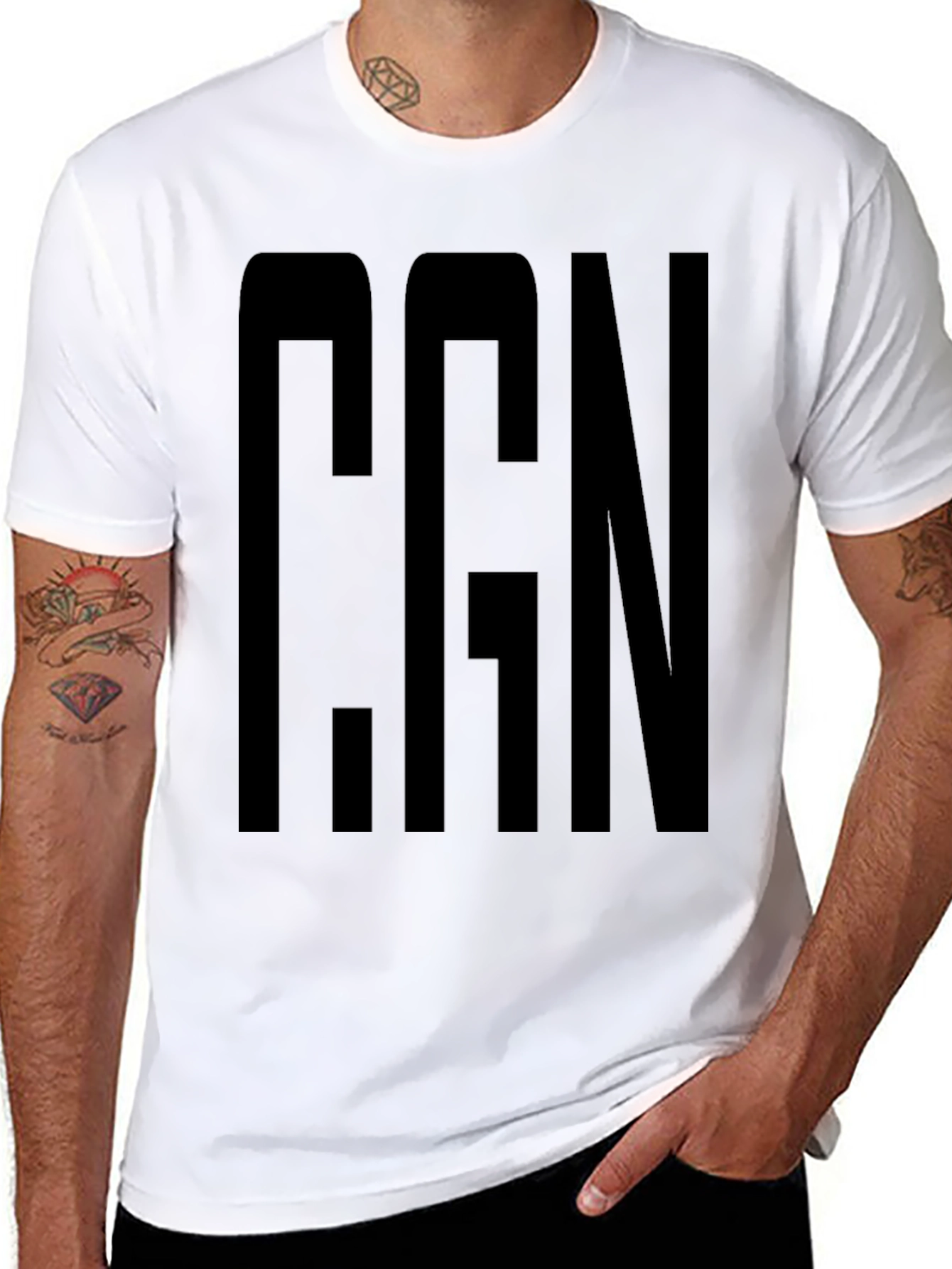 CGN Graphic Tee - Black