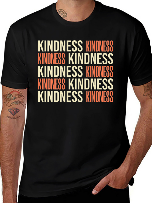 Kindness Graphic Tee - Retro Style