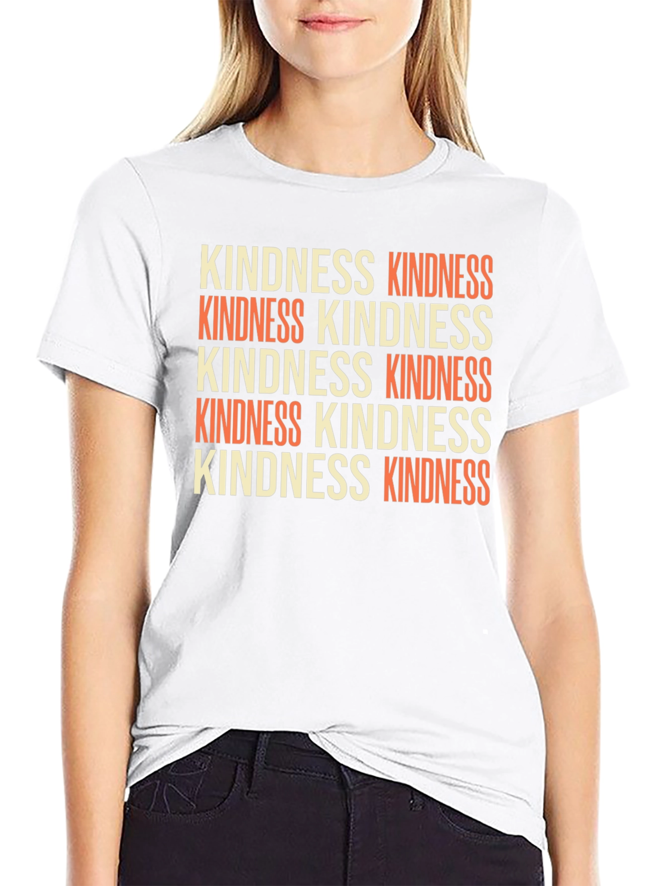 Kindness Graphic Tee - Retro Style