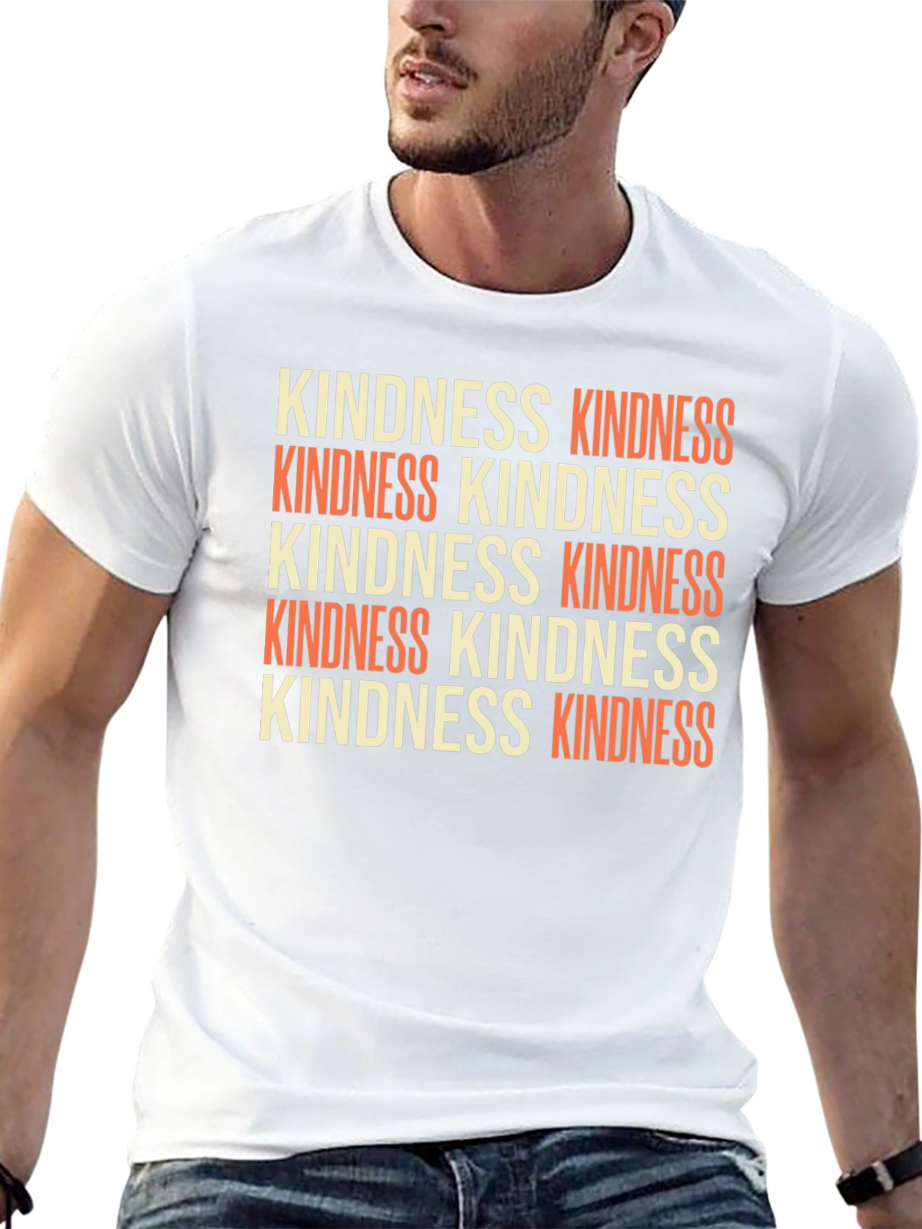 Kindness Graphic Tee - Retro Style