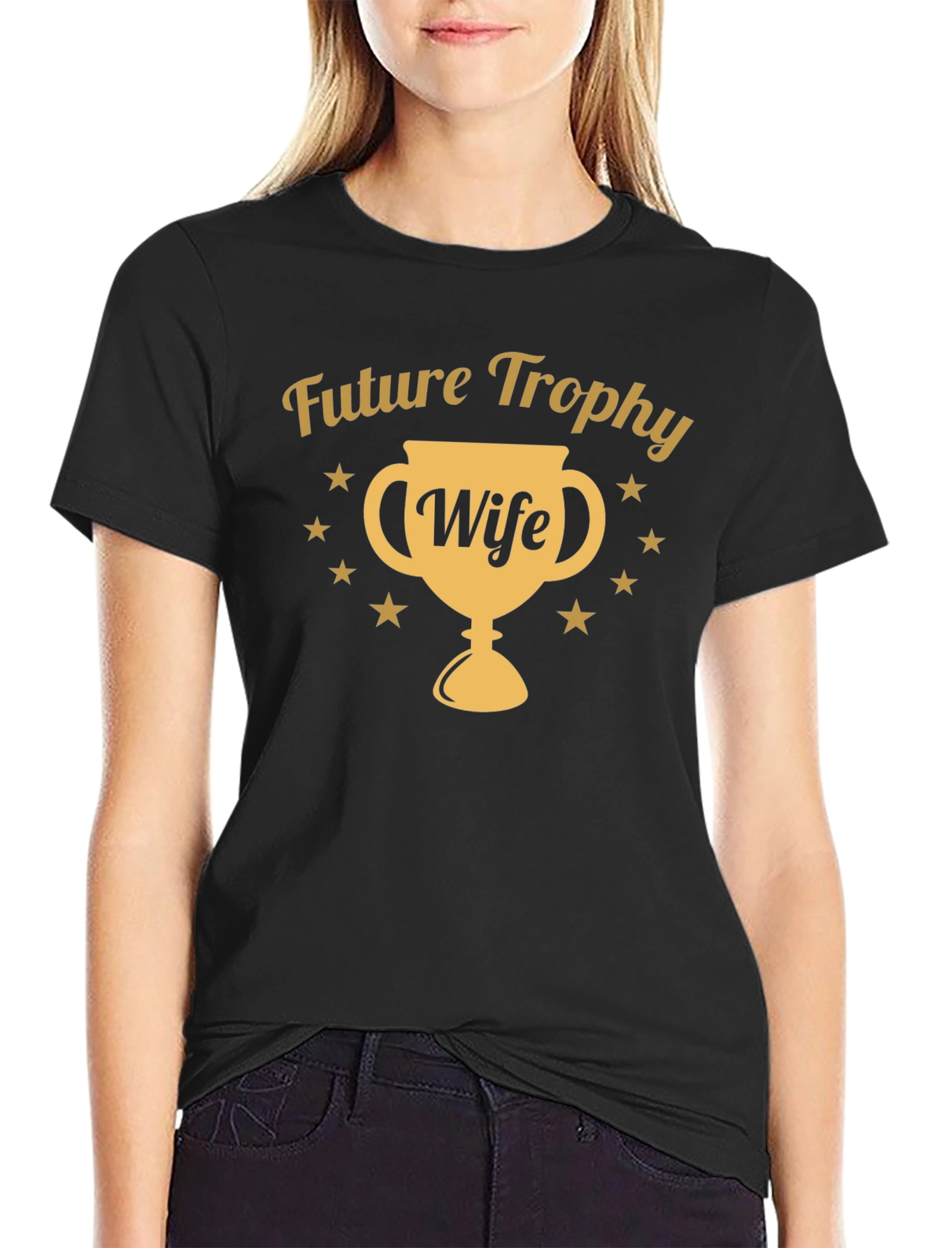 Future Trophy Wife T-Shirt - Novelty Graphic Tee