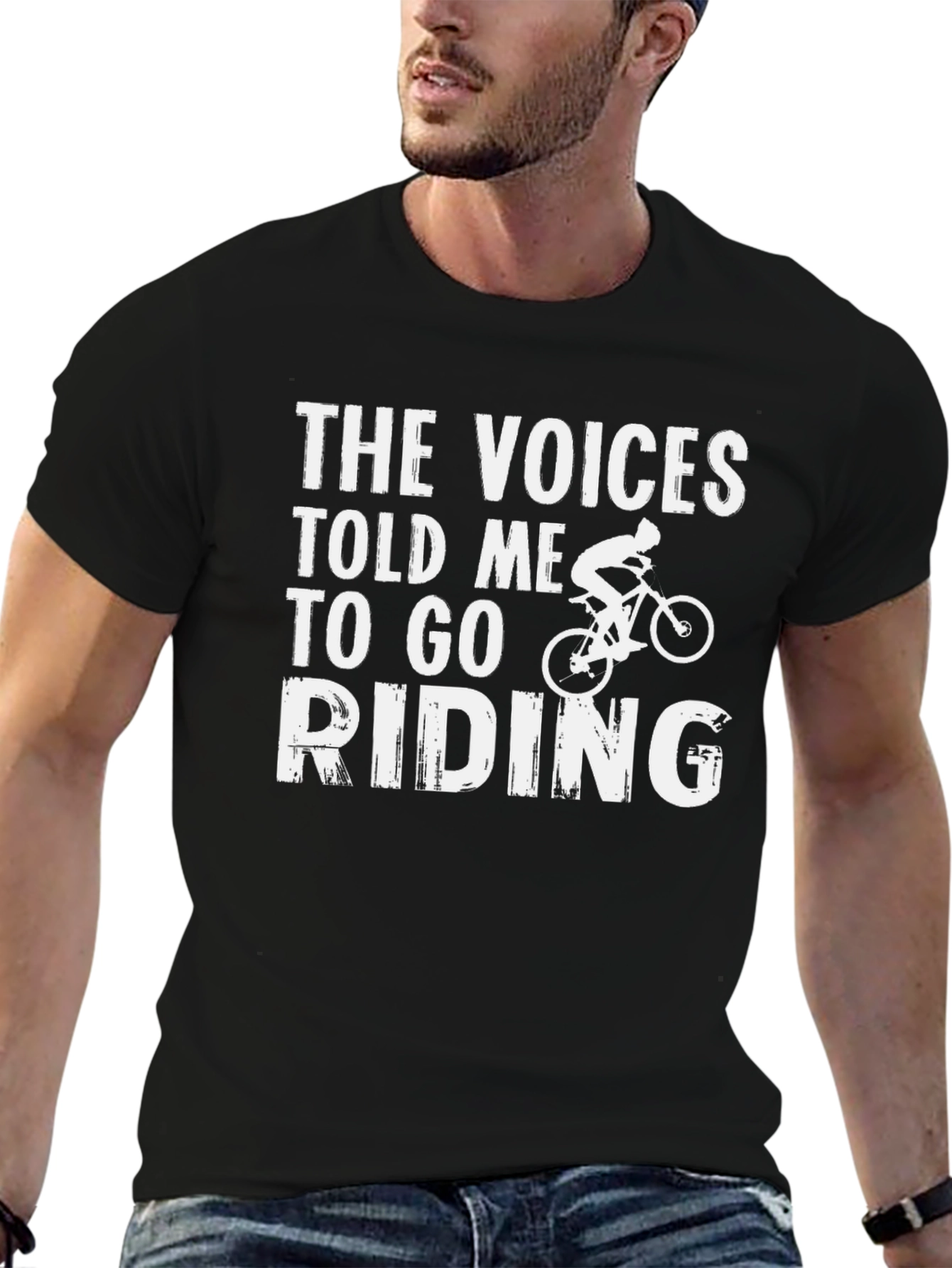 The Voices Told Me To Go Riding T-Shirt