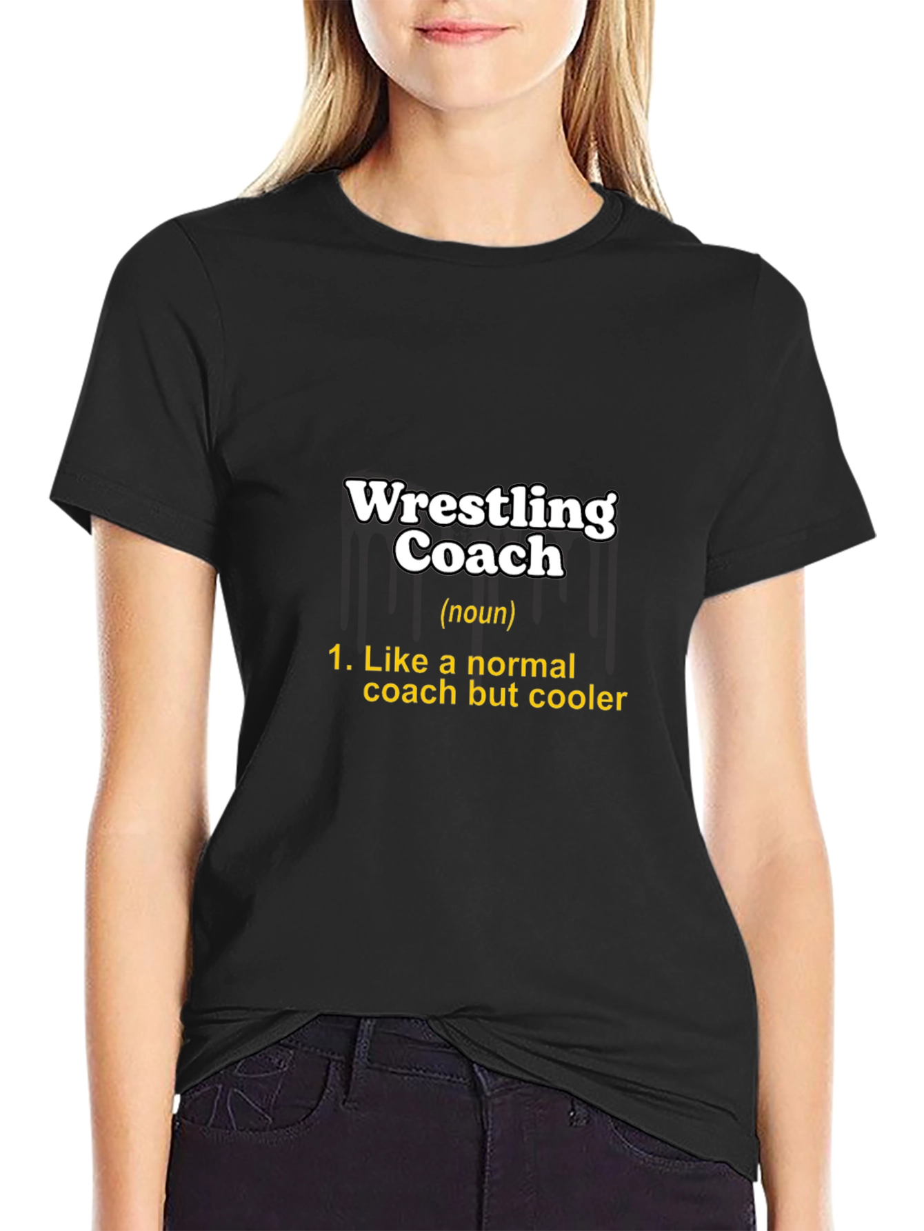 Wrestling Coach T-Shirt - Cool Coach Definition