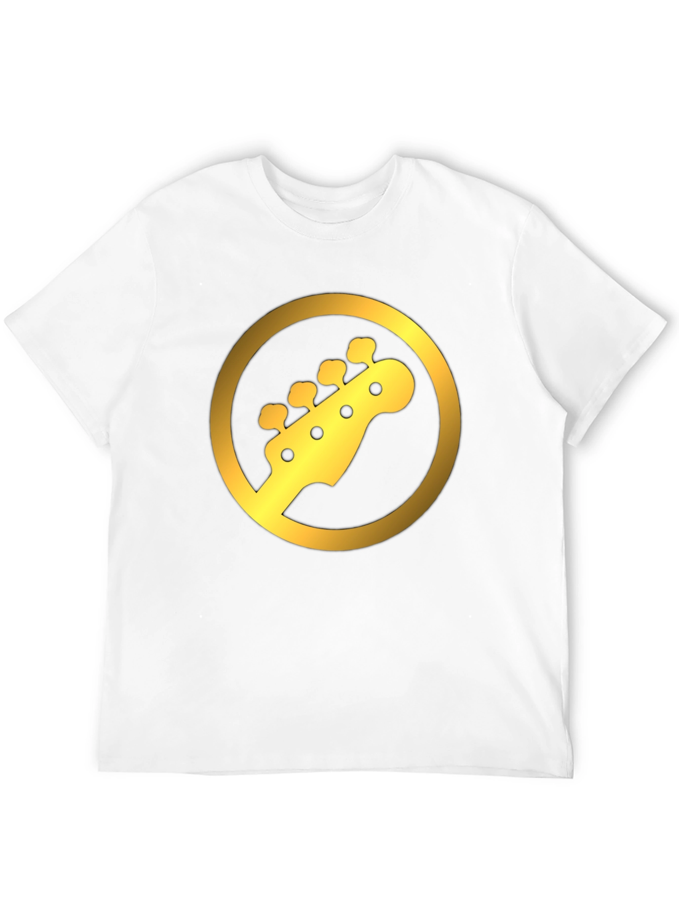 Guitar Headstock Graphic Tee - Stylish Music Lovers Shirt