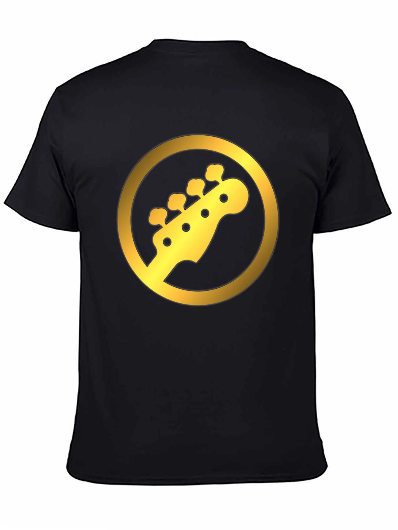 Guitar Headstock Graphic Tee - Stylish Music Lovers Shirt