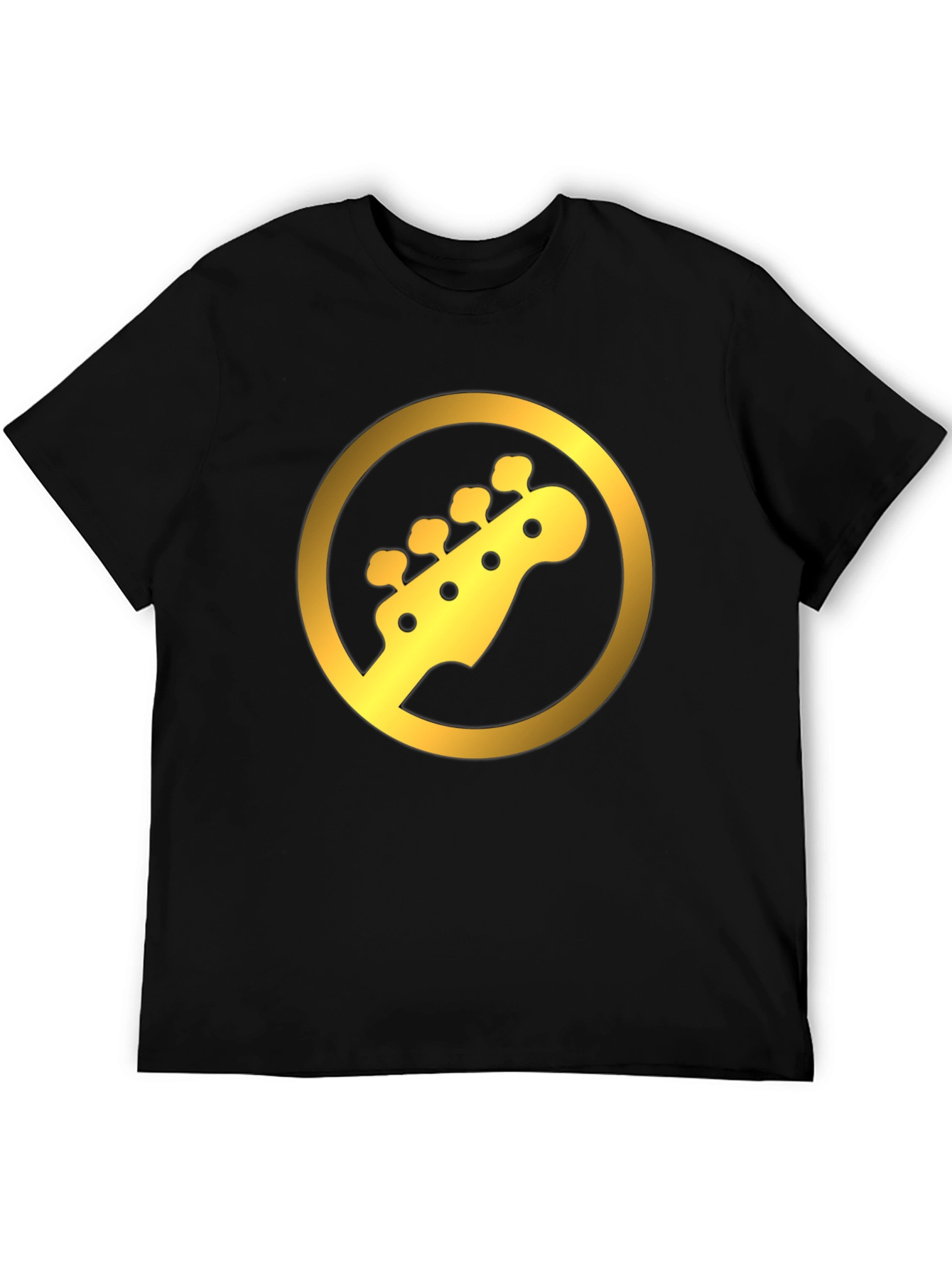 Guitar Headstock Graphic Tee - Stylish Music Lovers Shirt
