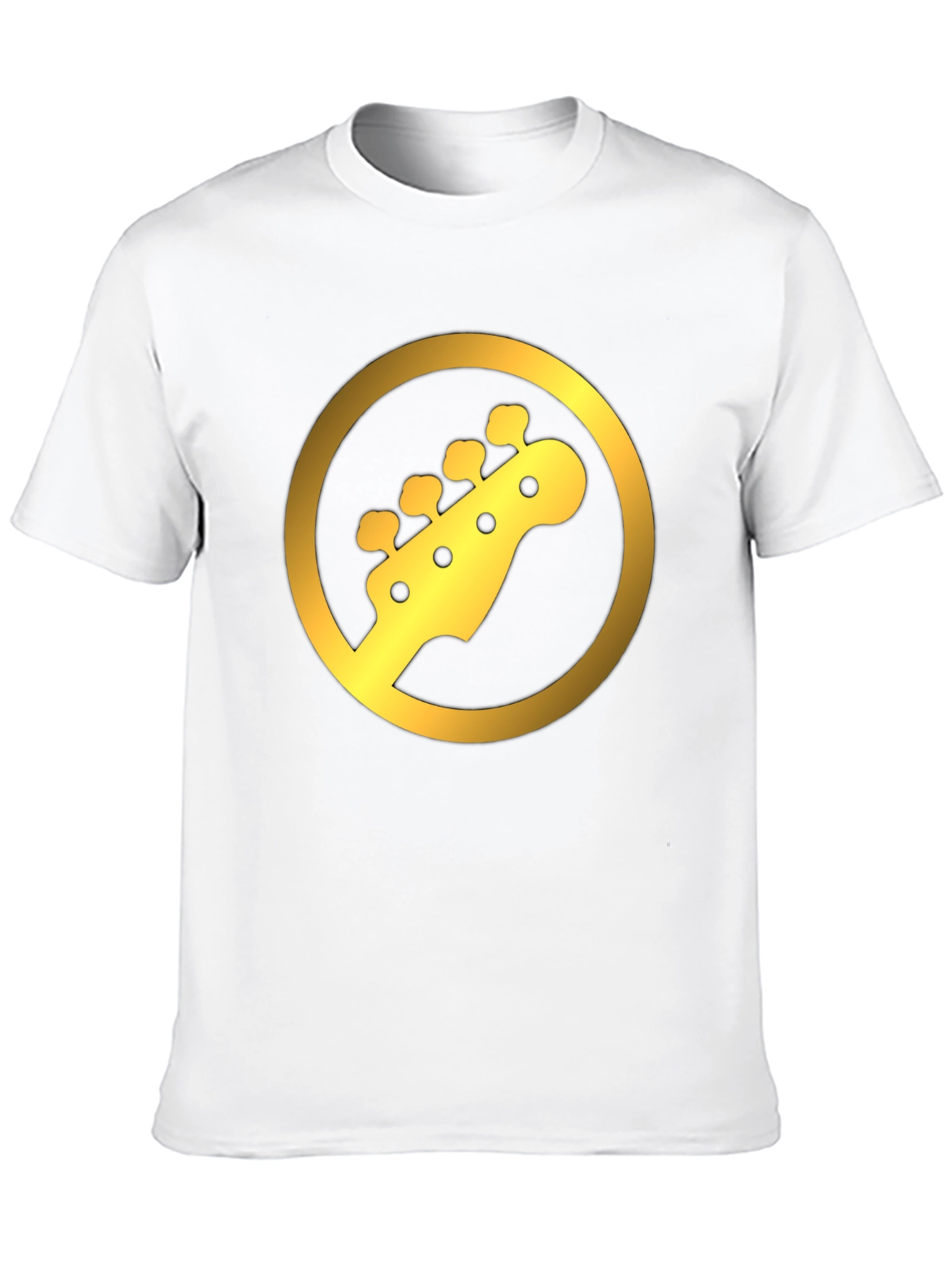 Guitar Headstock Graphic Tee - Stylish Music Lovers Shirt