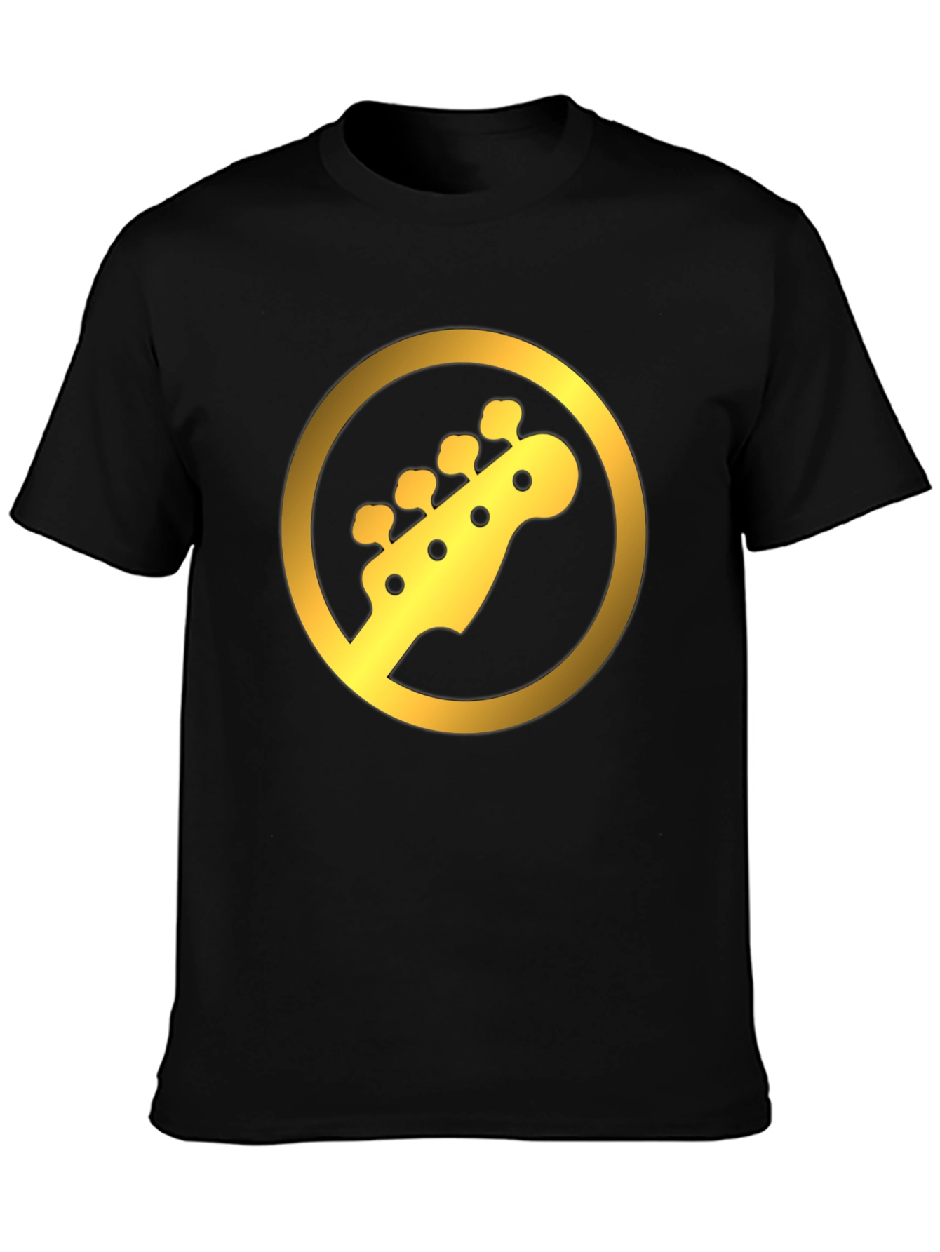 Guitar Headstock Graphic Tee - Stylish Music Lovers Shirt