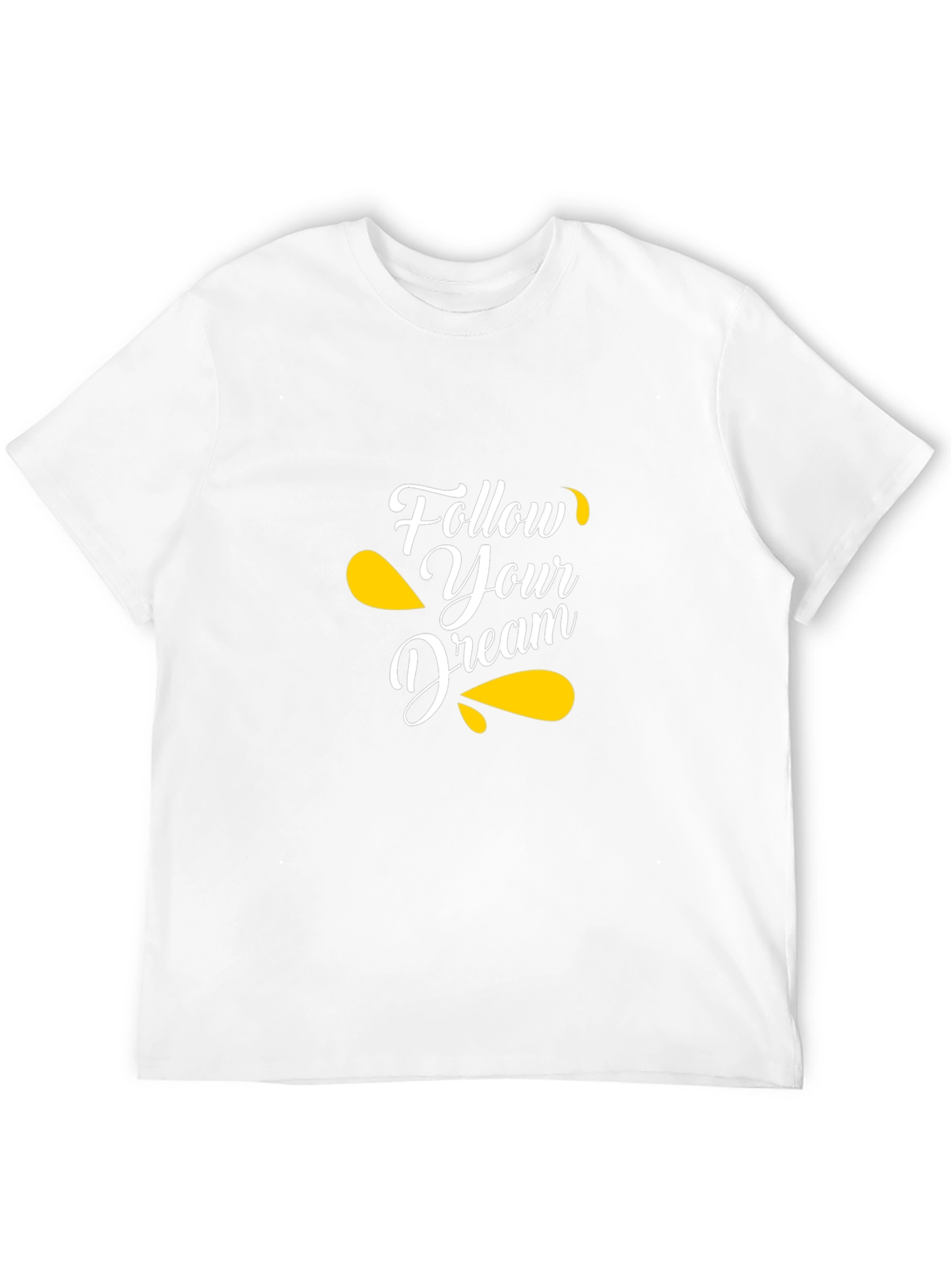 Follow Your Dream T-Shirt - Motivational Black Tee