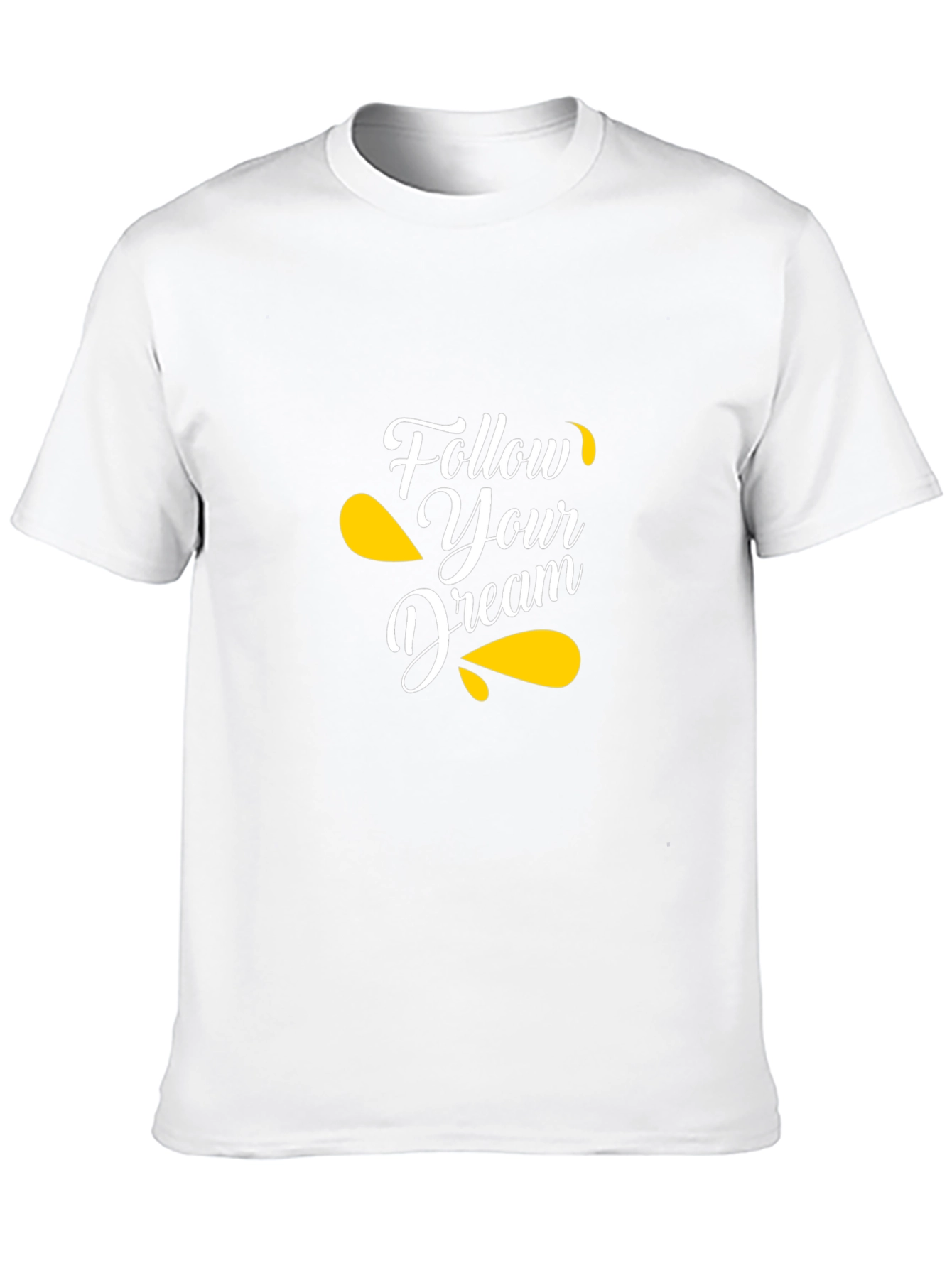 Follow Your Dream T-Shirt - Motivational Black Tee