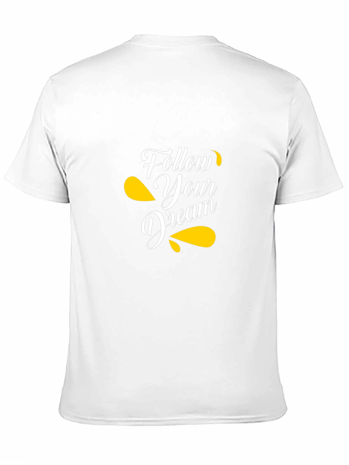 Follow Your Dream T-Shirt - Motivational Black Tee
