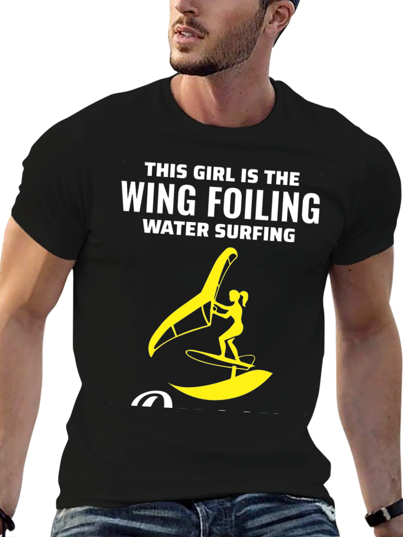 Wing Foiling Water Surfing Graphic Tee