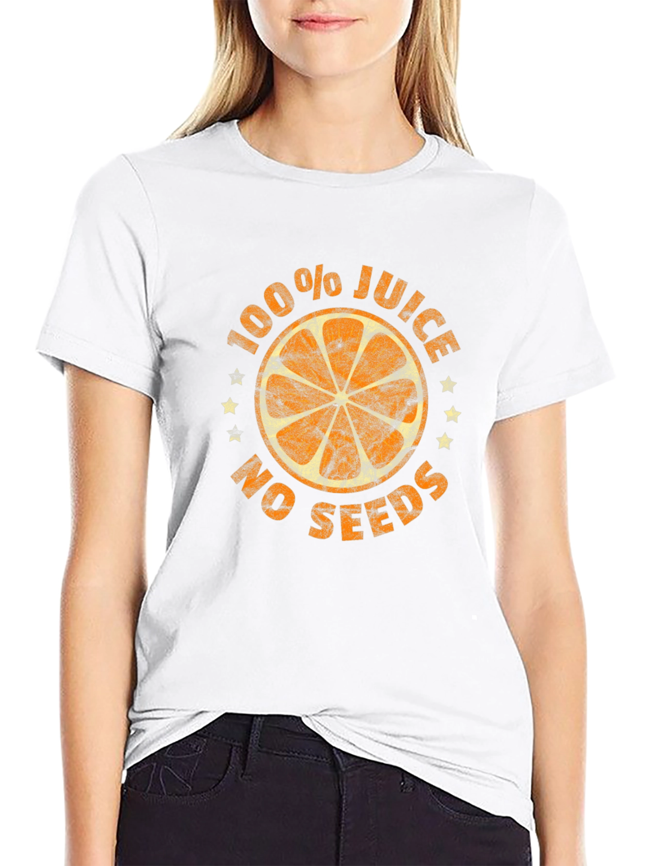 100% Juice No Seeds Graphic T-Shirt