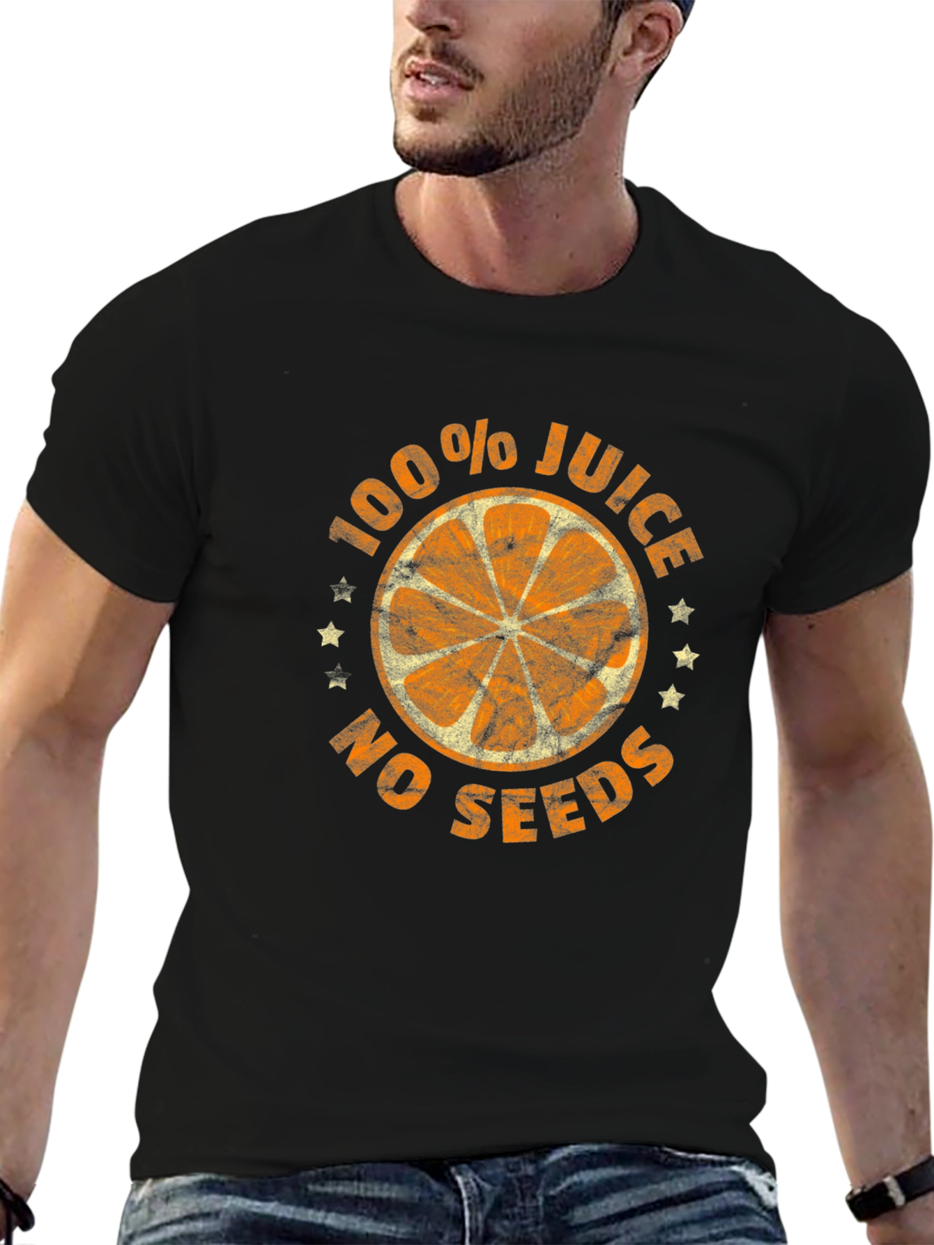 100% Juice No Seeds Graphic T-Shirt