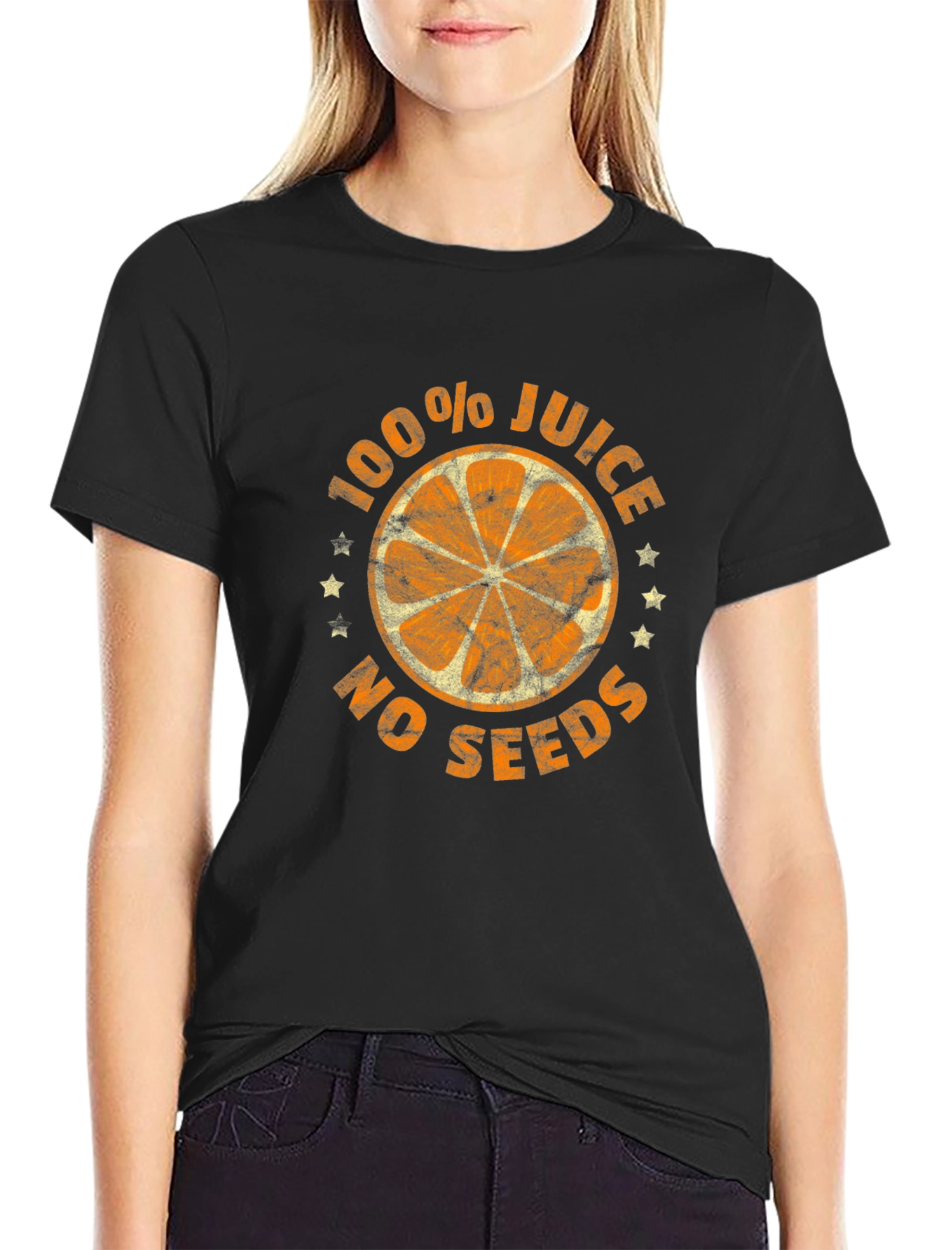 100% Juice No Seeds Graphic T-Shirt
