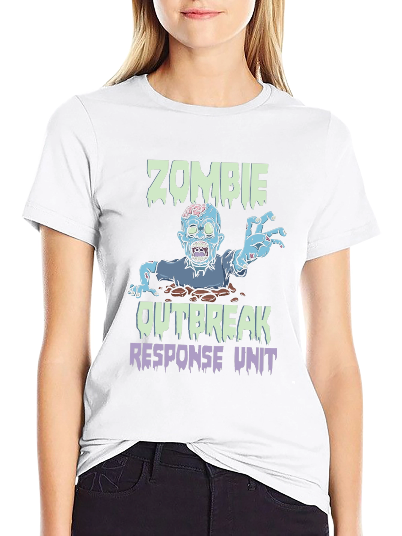 Zombie Outbreak Response Unit Graphic Tee