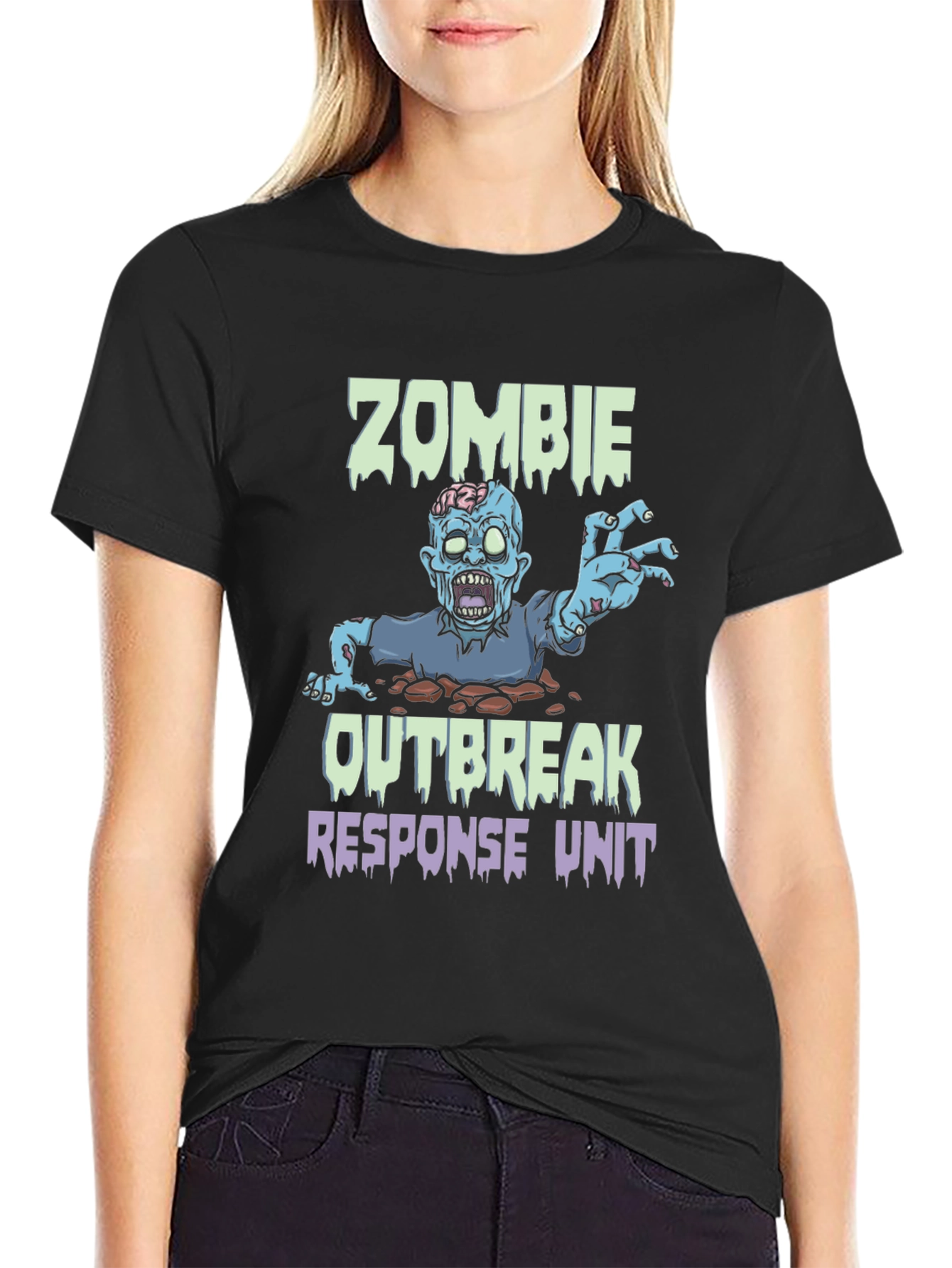Zombie Outbreak Response Unit Graphic Tee