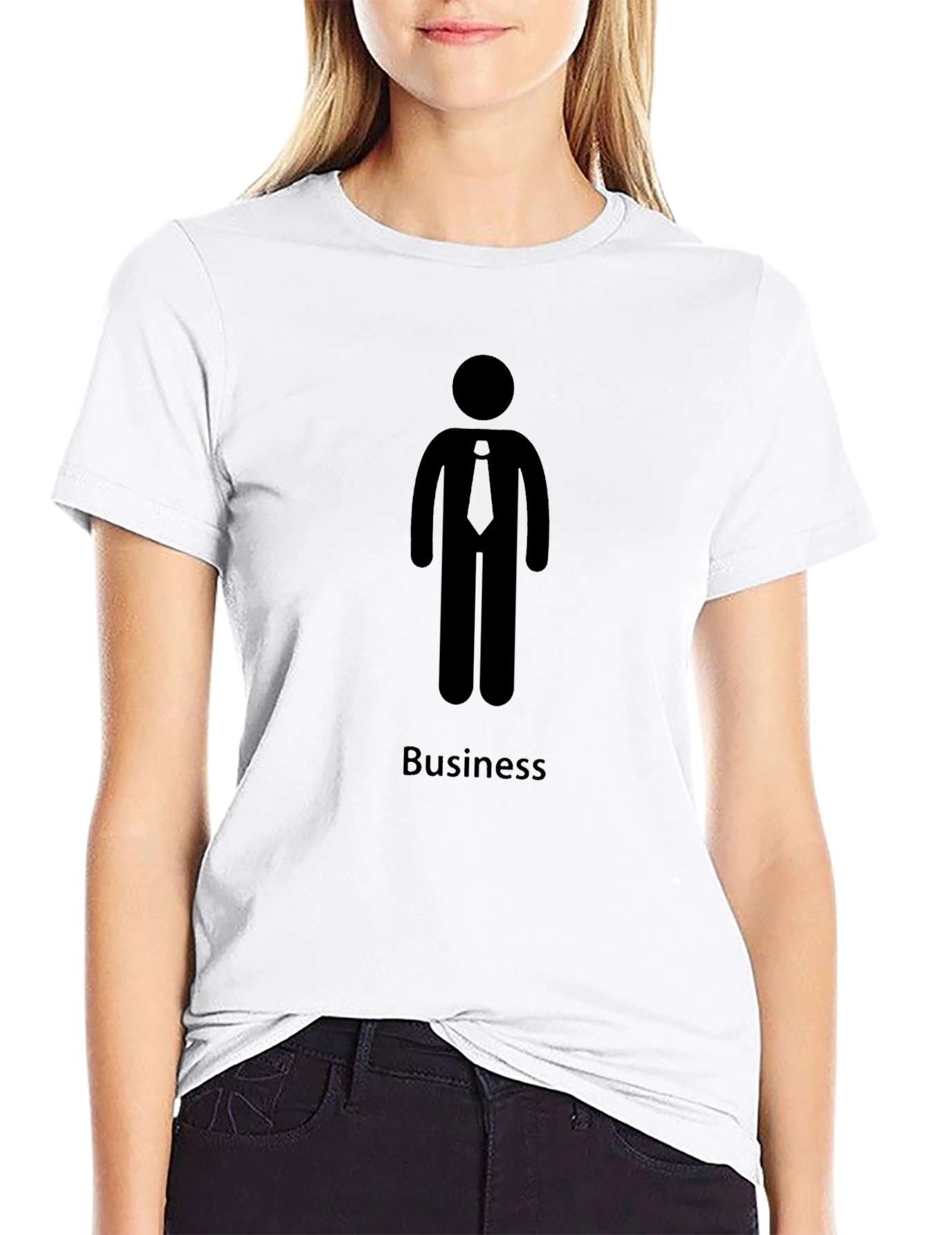 Business Icon T-Shirt - Black