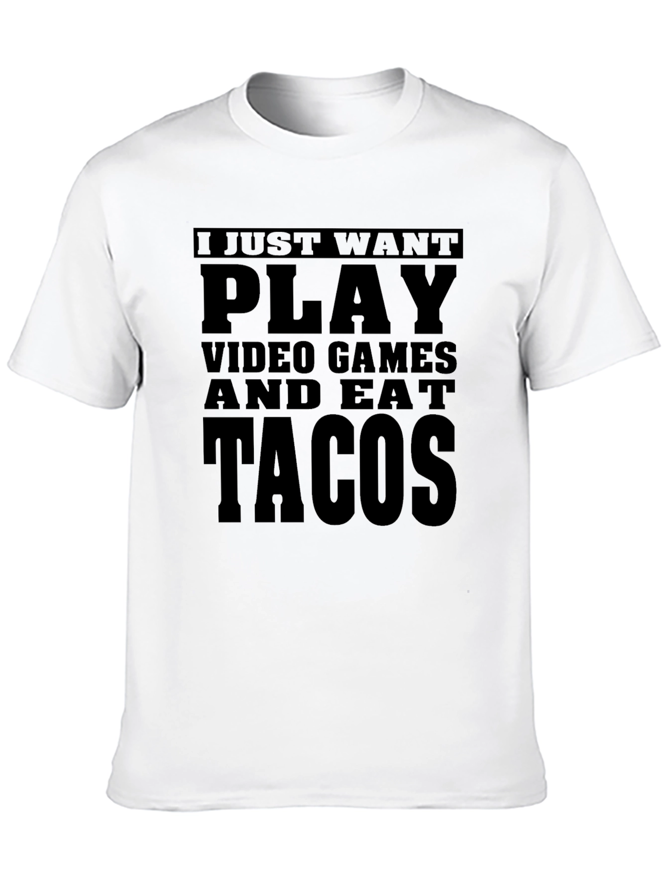 Play Video Games & Eat Tacos T-Shirt