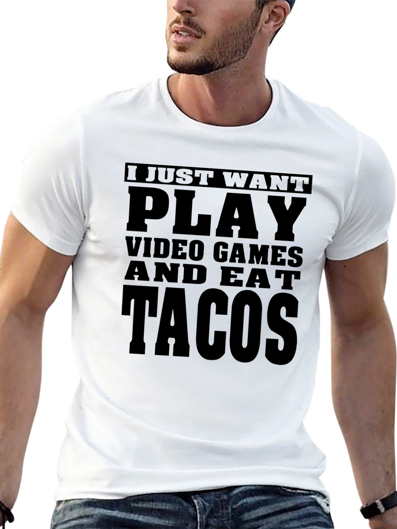 Play Video Games & Eat Tacos T-Shirt