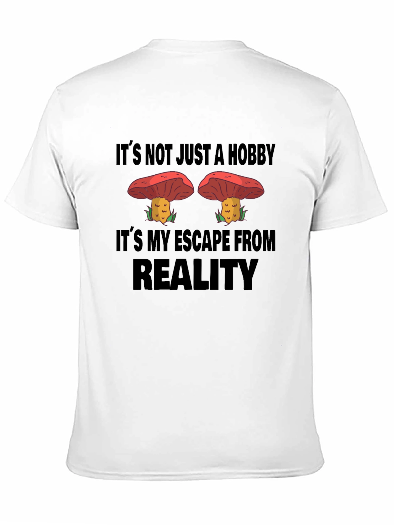 Mushroom Escape Reality Graphic T-Shirt