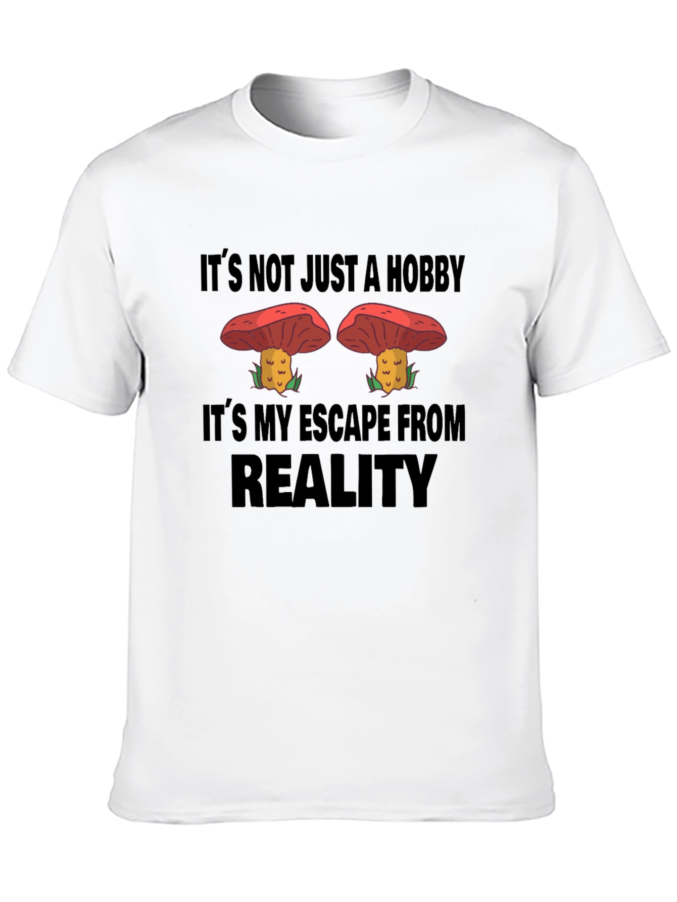 Mushroom Escape Reality Graphic T-Shirt