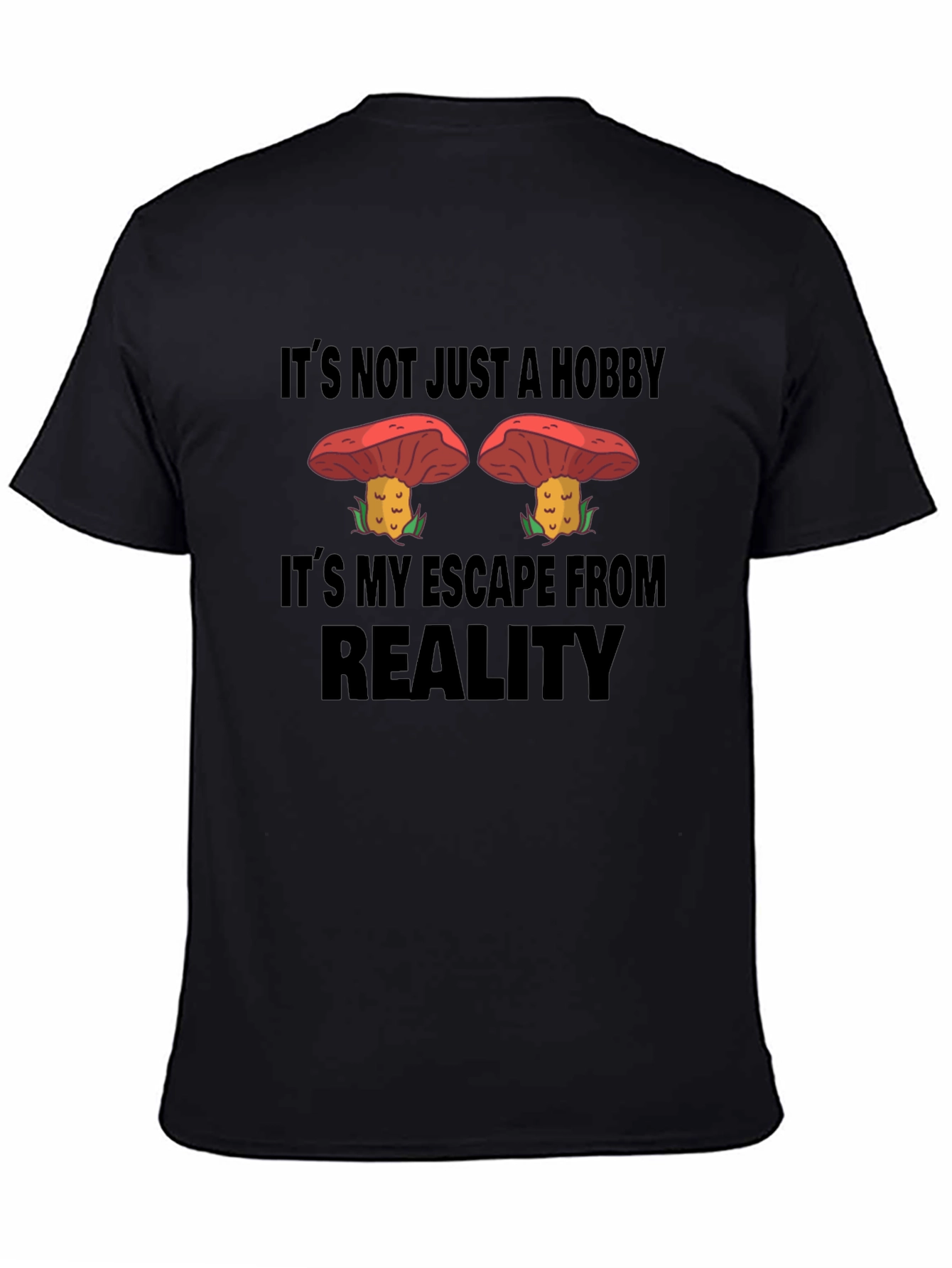 Mushroom Escape Reality Graphic T-Shirt