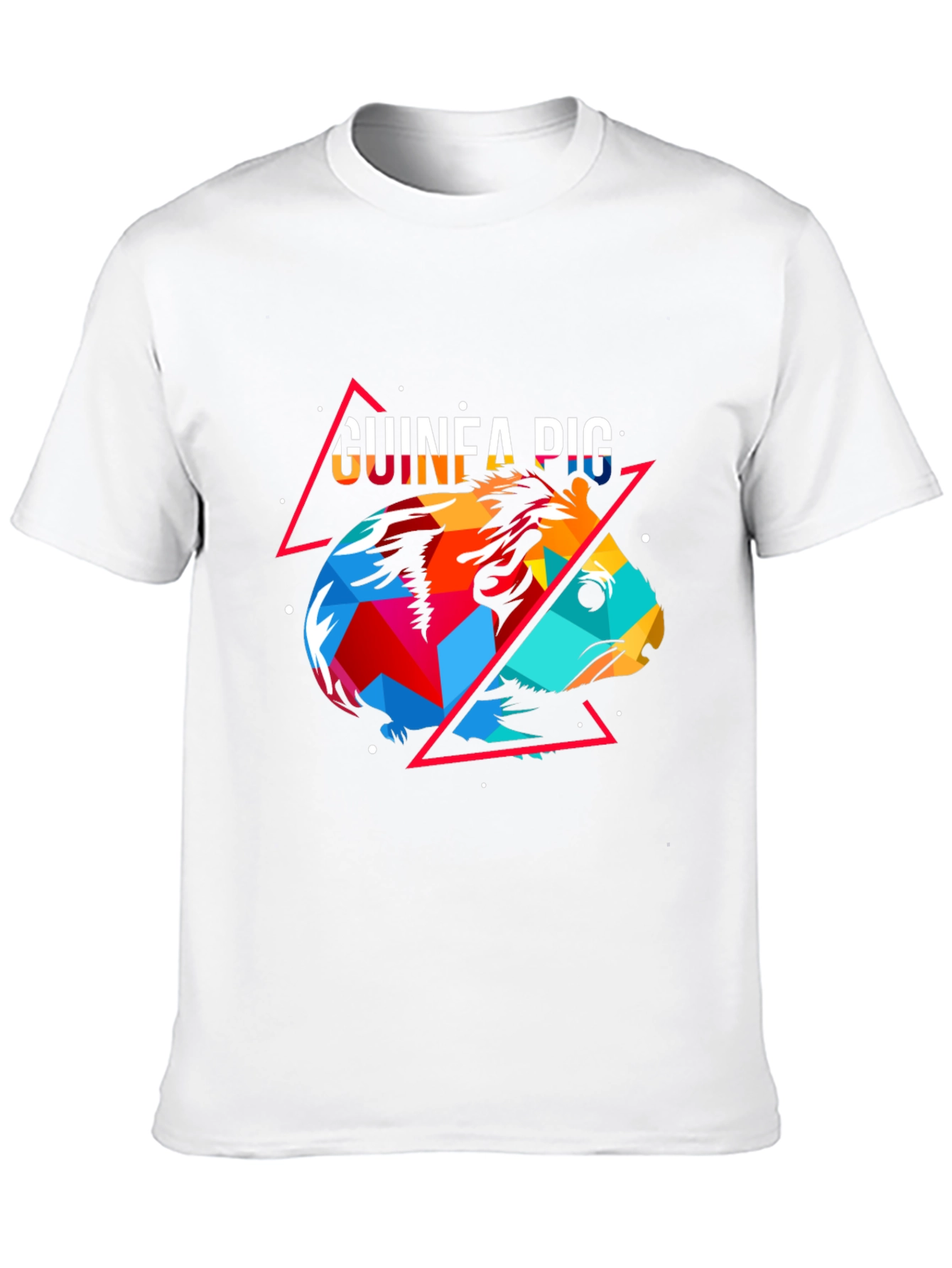 Geometric Guinea Pig Graphic Tee