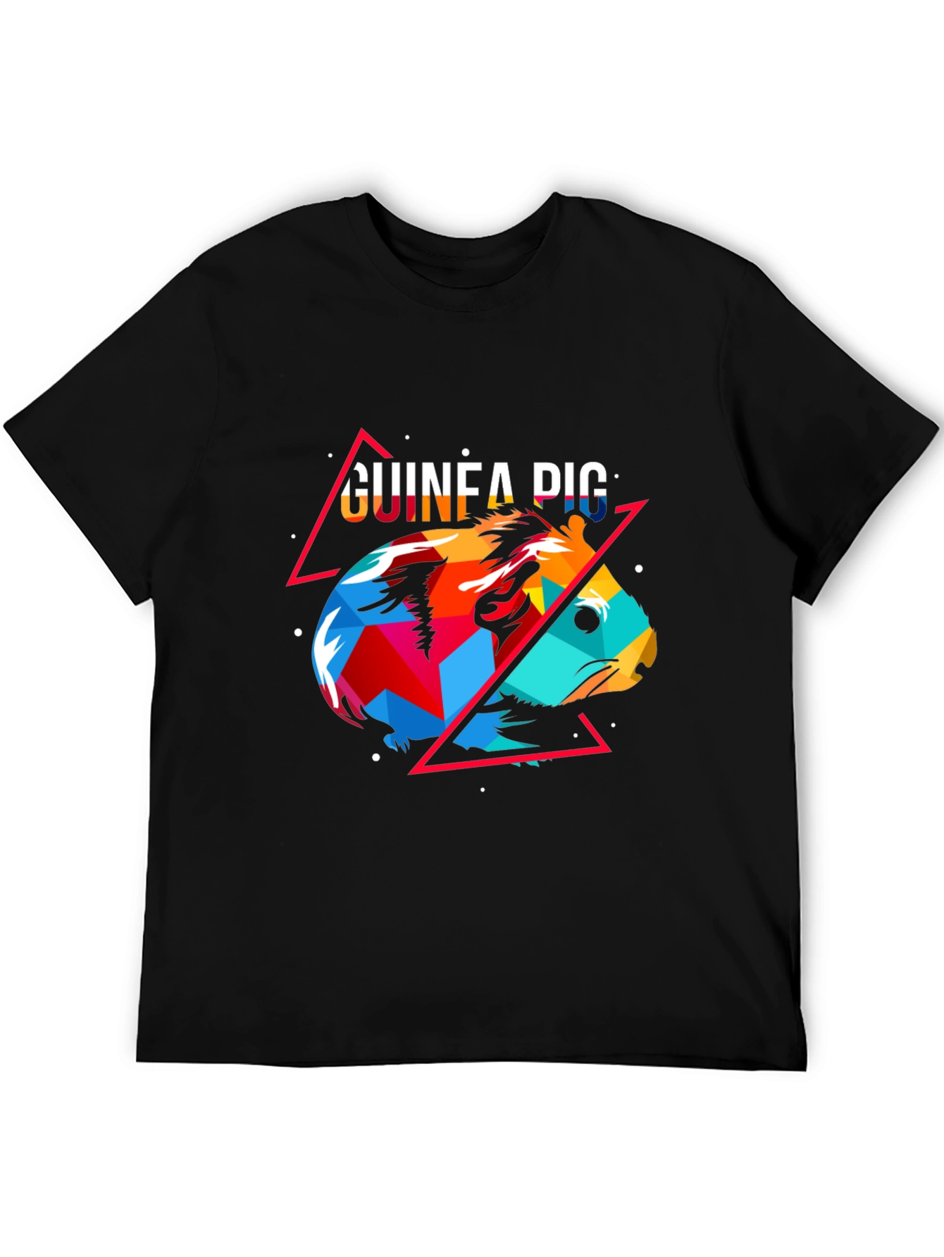 Geometric Guinea Pig Graphic Tee
