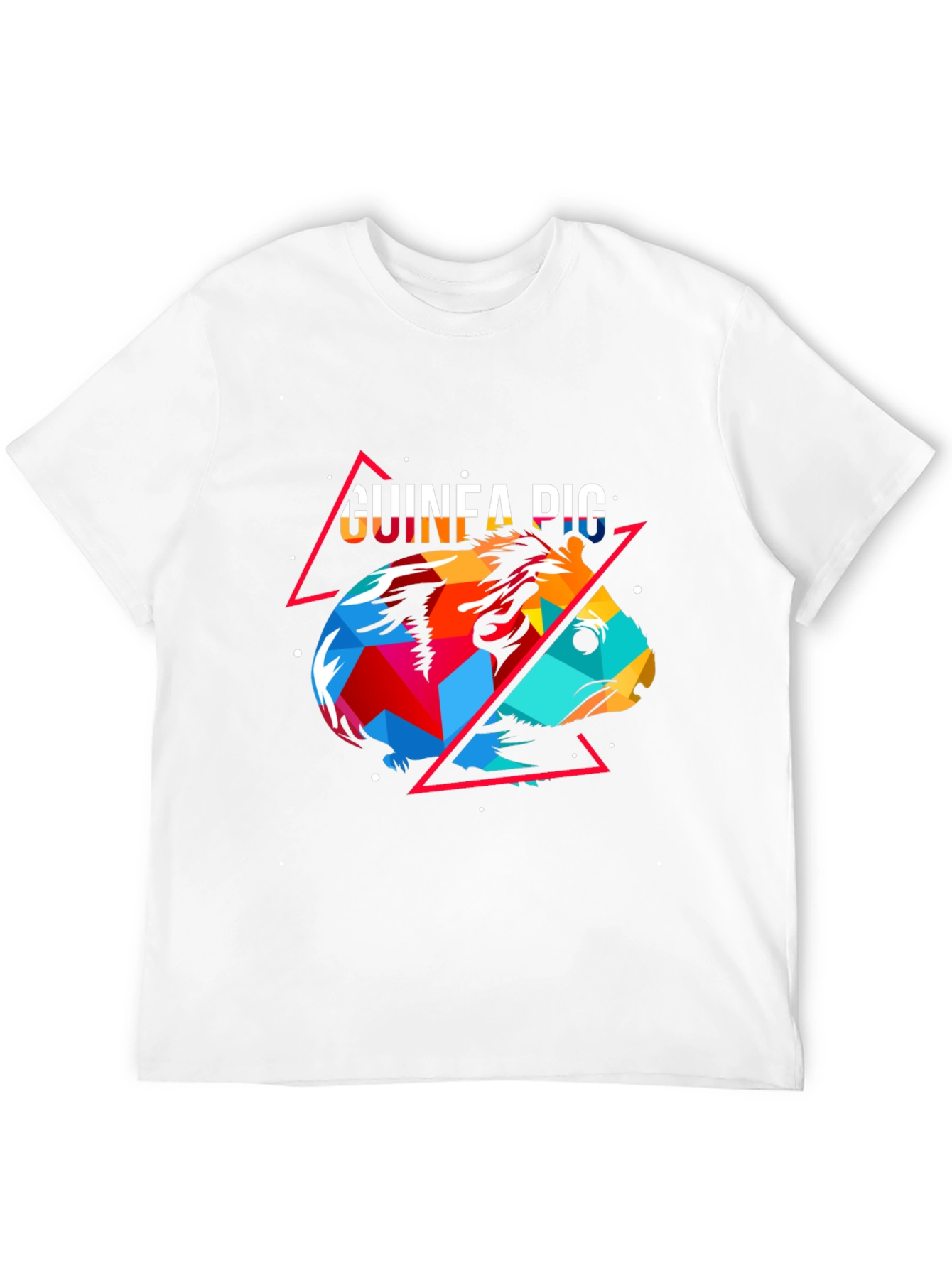 Geometric Guinea Pig Graphic Tee