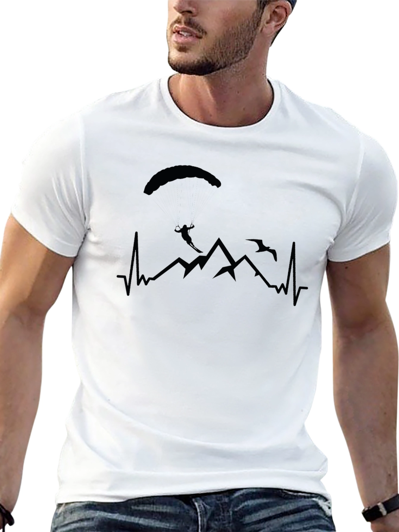 Mountain Adventure T-Shirt: Heartbeat of the Outdoors